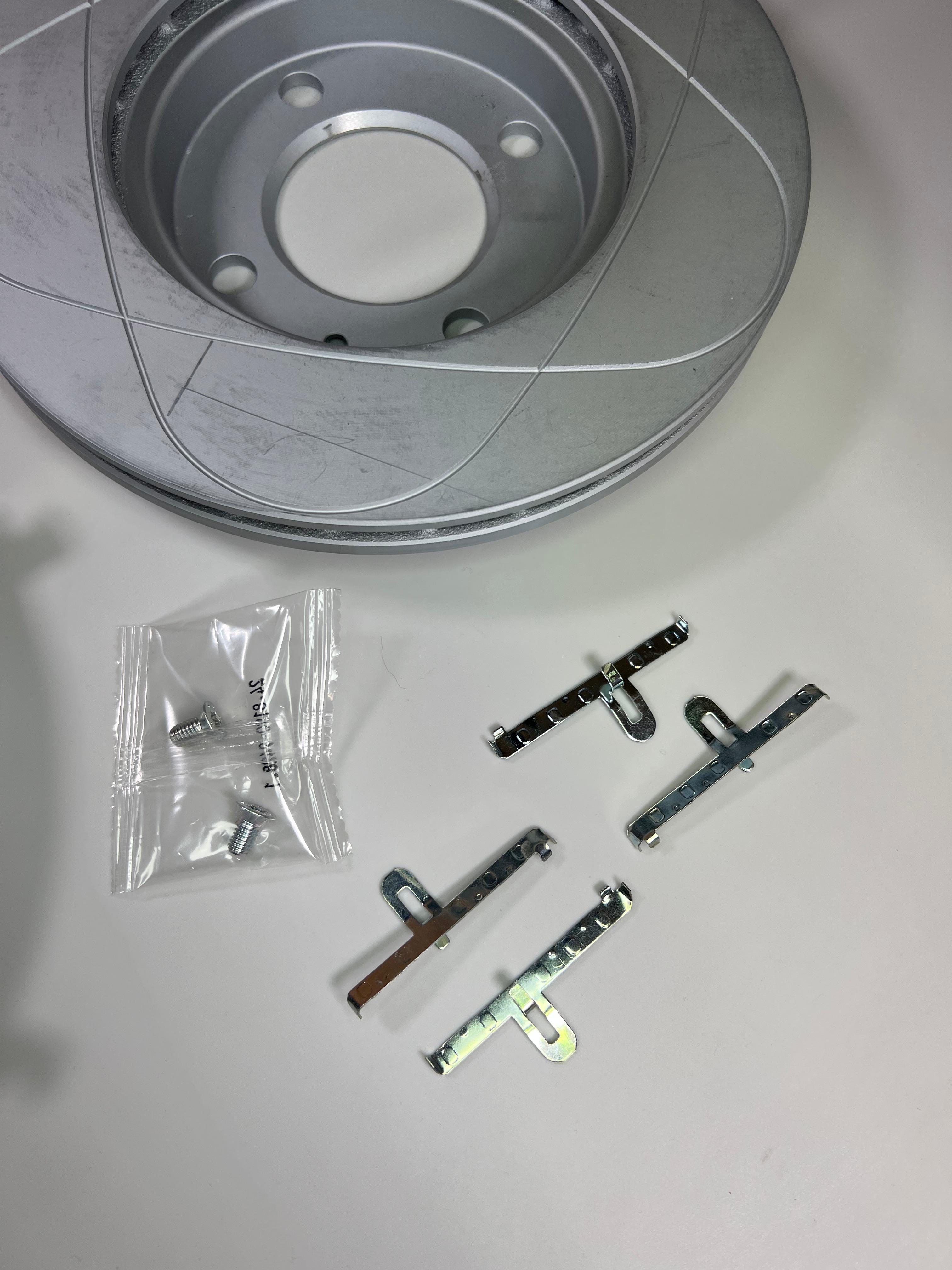 Bremsscheiben Powerdisc mit den passenden klötzen für den Polo G40