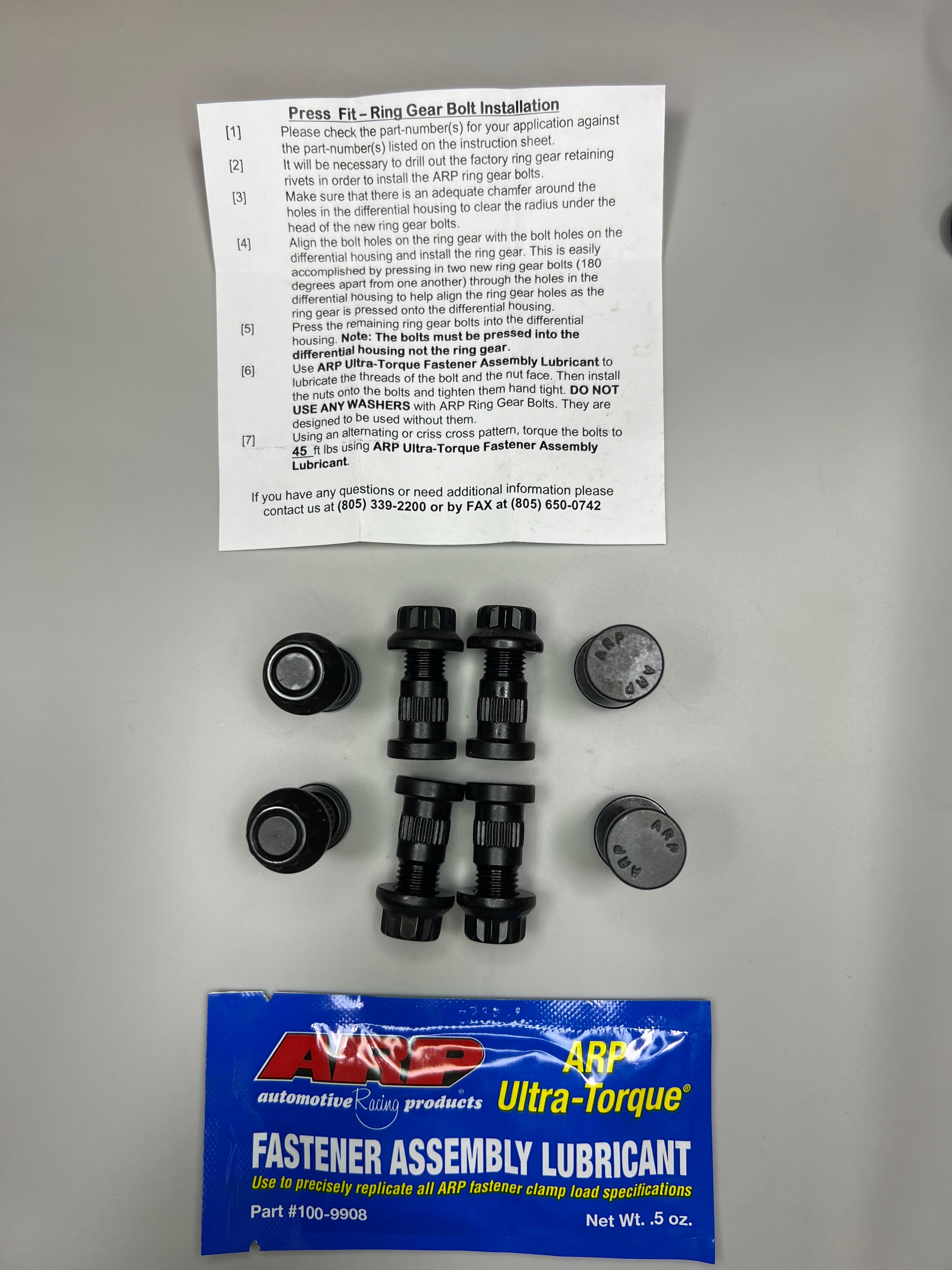 Schrauben / Bolzen / Mutteren Kit für die Differentialsperre Quaife für alle G60 Getriebe 02A