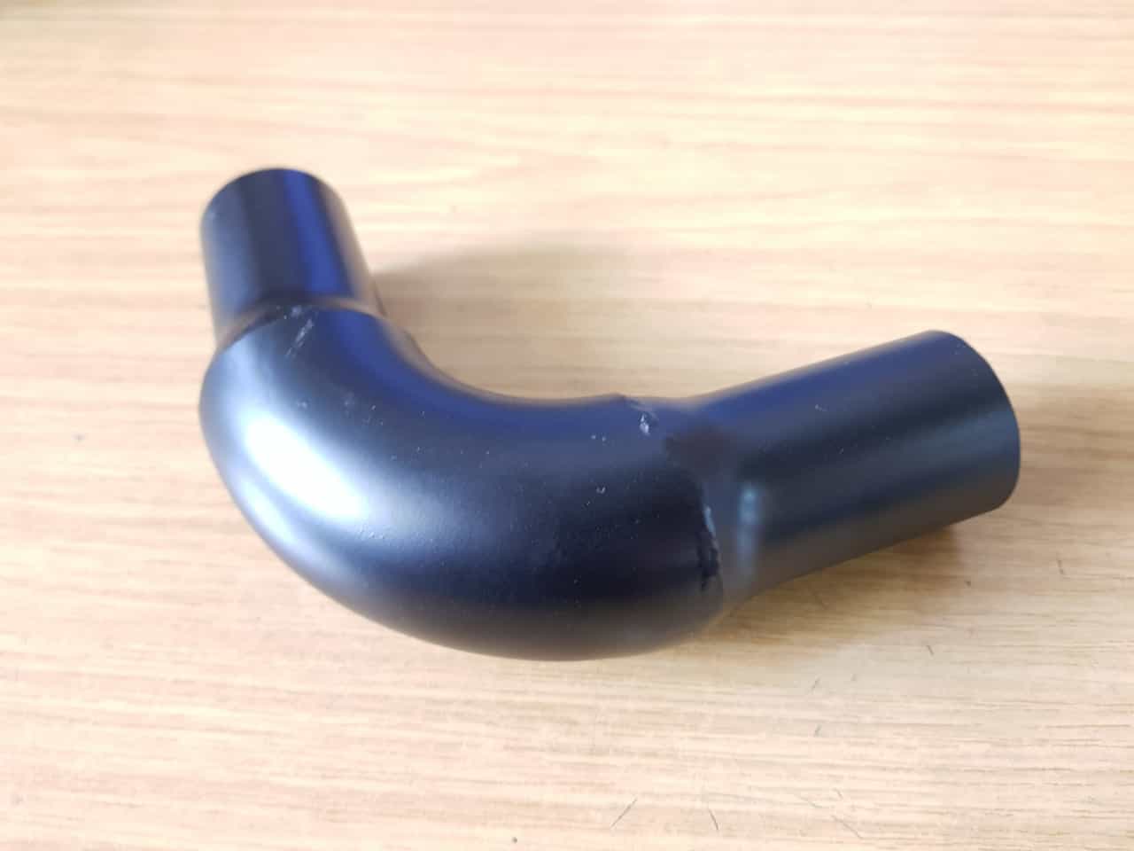 Kurbelgehäuseentlüftung Ölabscheider aus Stahl 90°
