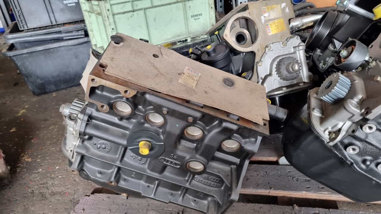 Dieselmotorblock Tauschmotorblock 1W von Volkswagen mit 79,1 Kurbelwelle