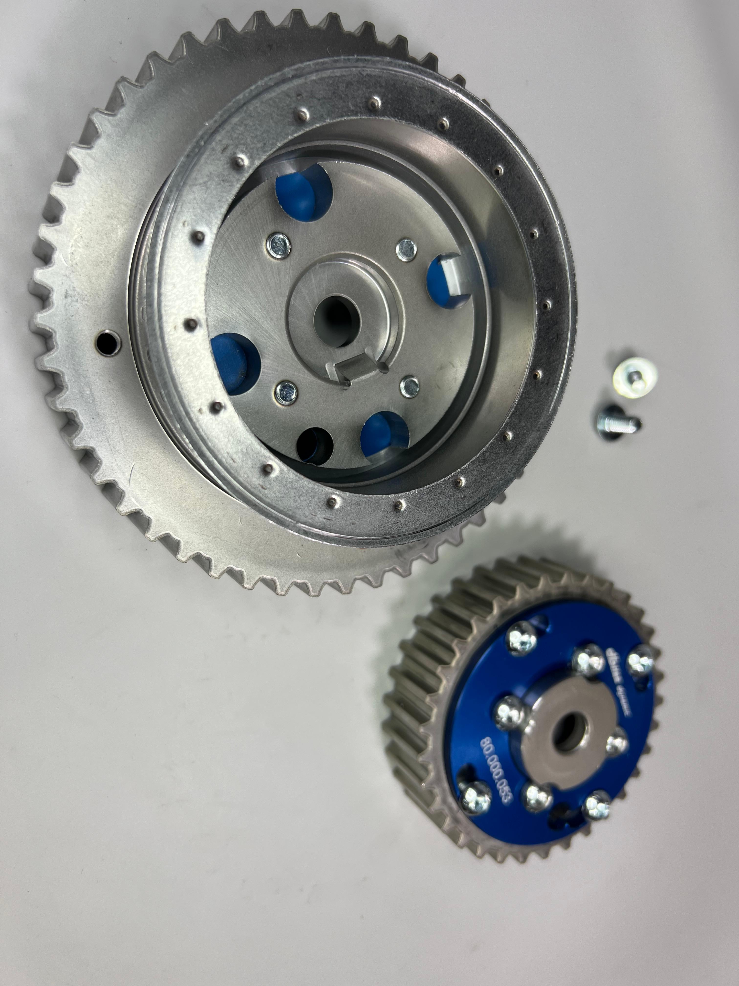 Verstellbare Nockenwellenräder VW 1,4-1,6 16V Motoren mit Rollenhebeln ohne Nockenwellenverstellung