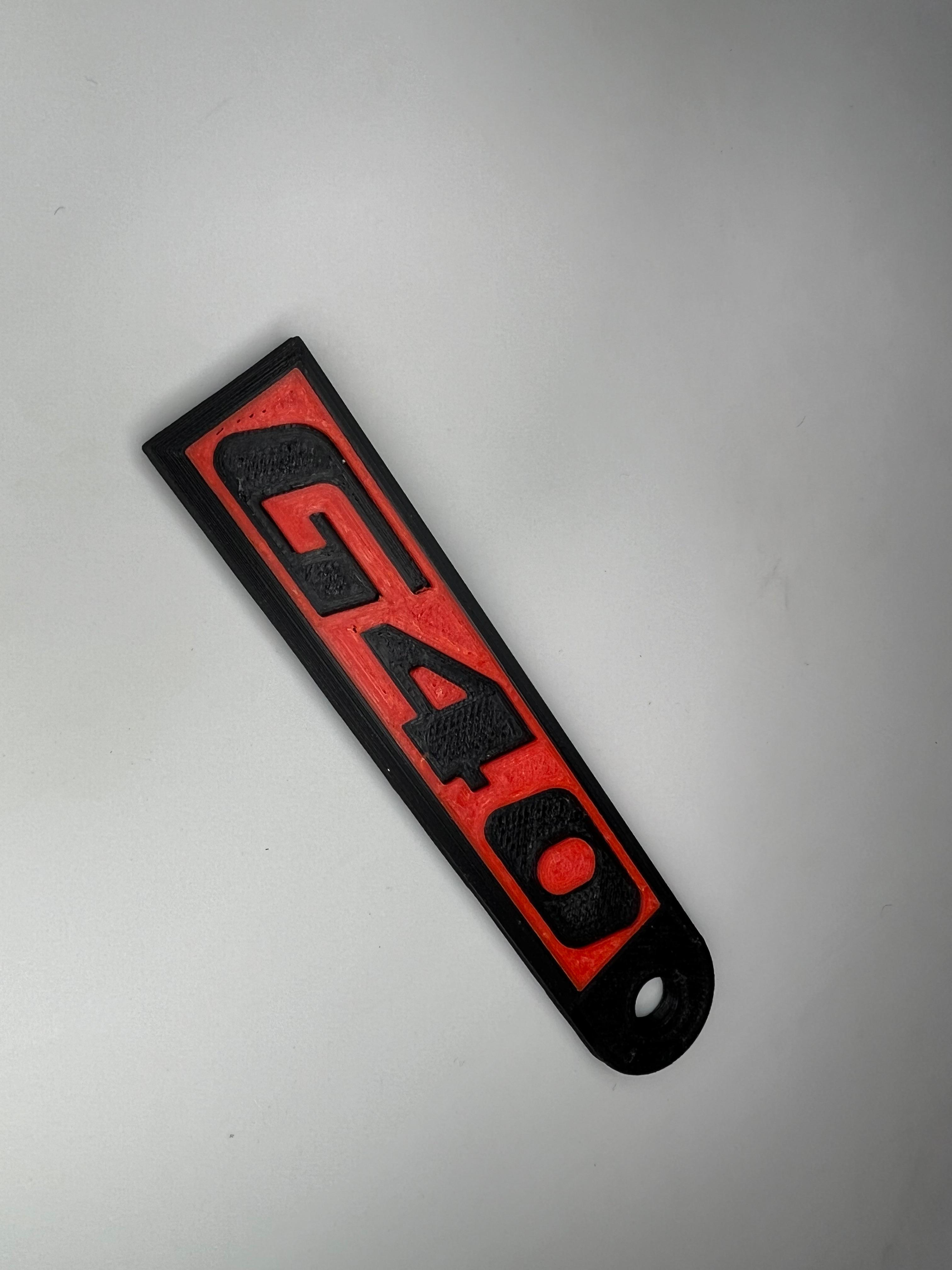Schlüsselanhänger mit G40 Emblem