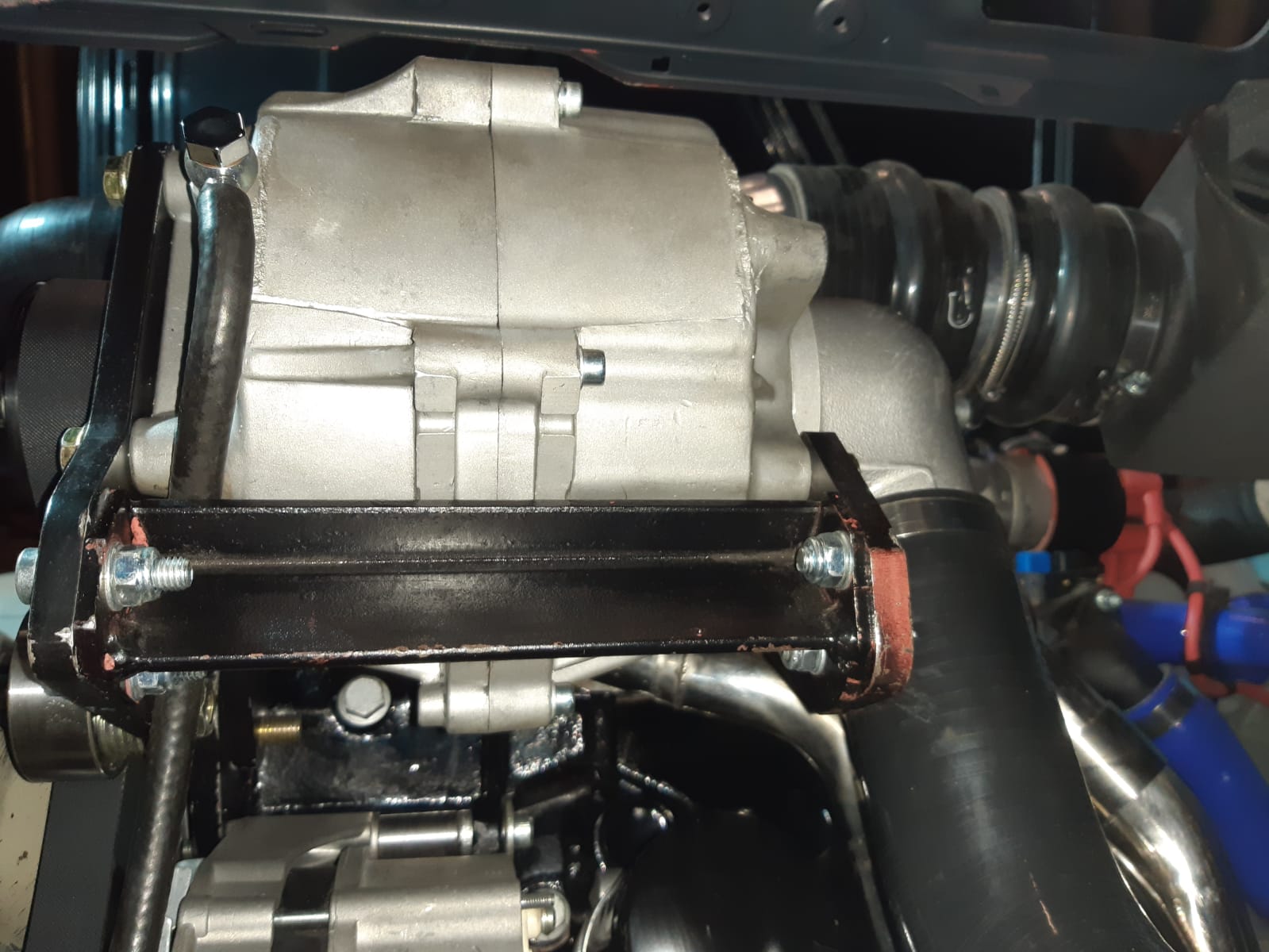 Air Intake Luftfilterkasten Ansaugung für Polo G40 oberhalb des Ladeluftkühler
