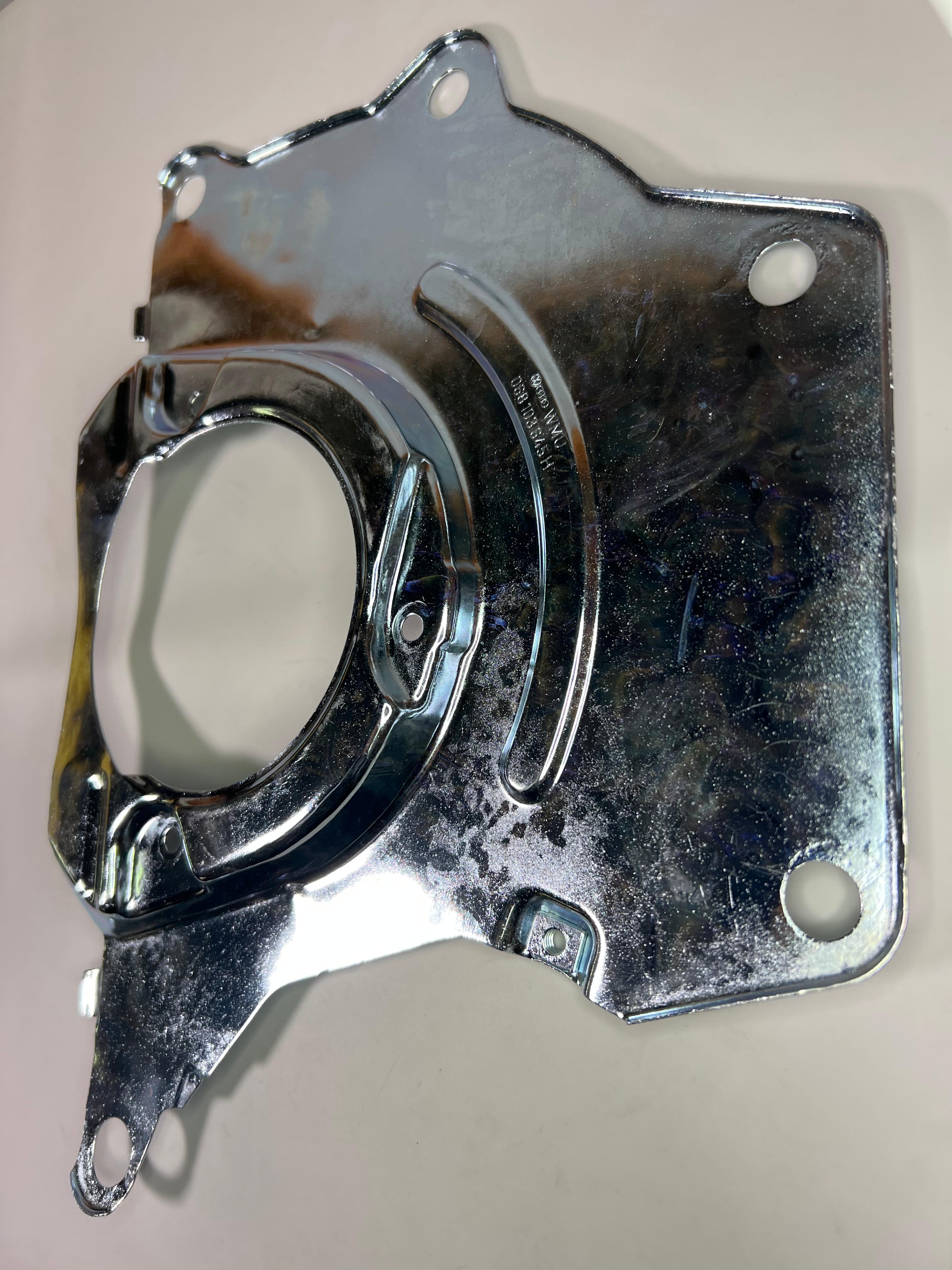 Blech zwischen Motor und Getriebe gebrauchtteil für VW G60 PG 1H aber neu verzinkt