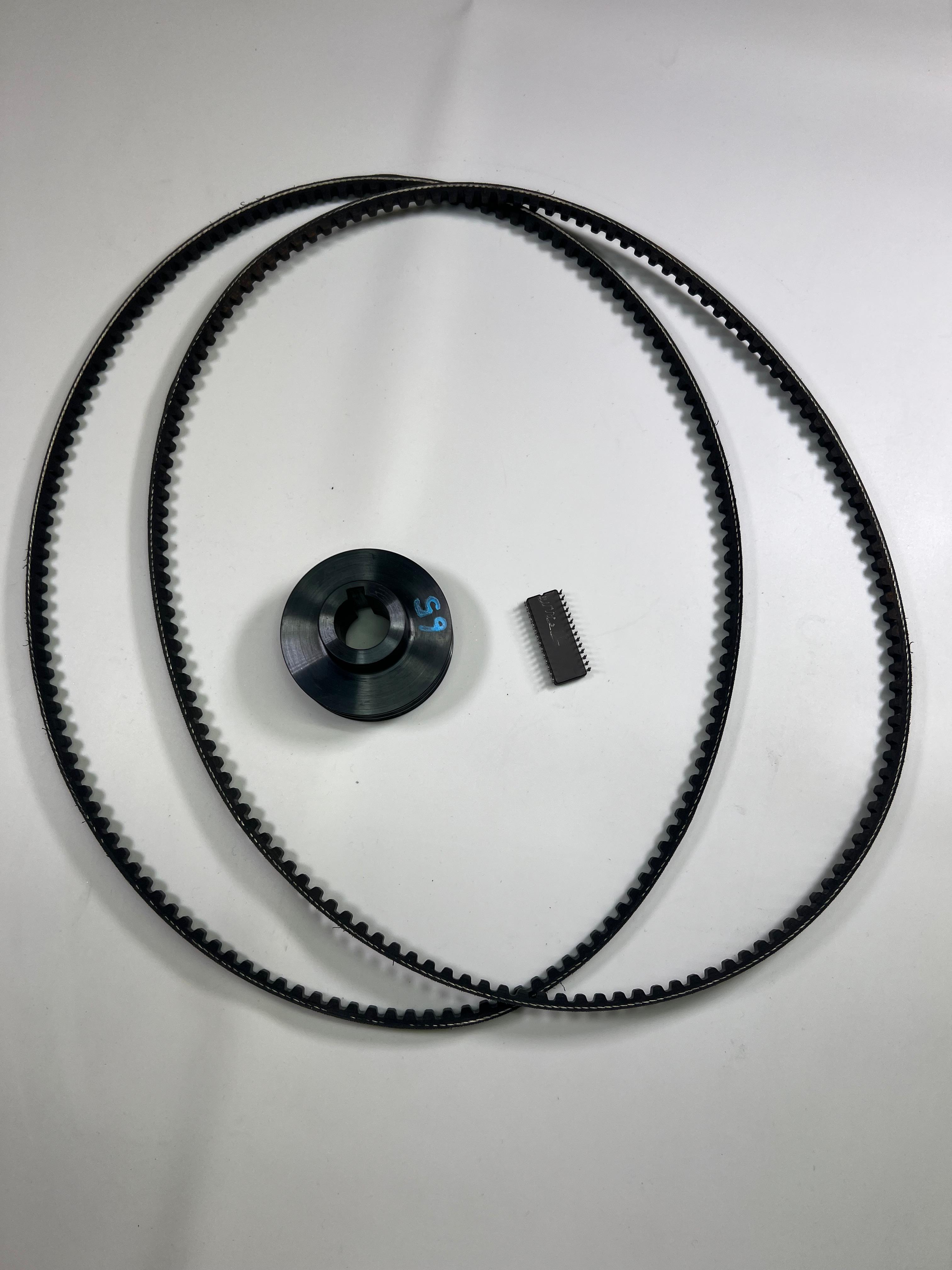 Chiptuning mit Laderrad, kürzere Keilriemen für Polo III G40 von Röttele Racing