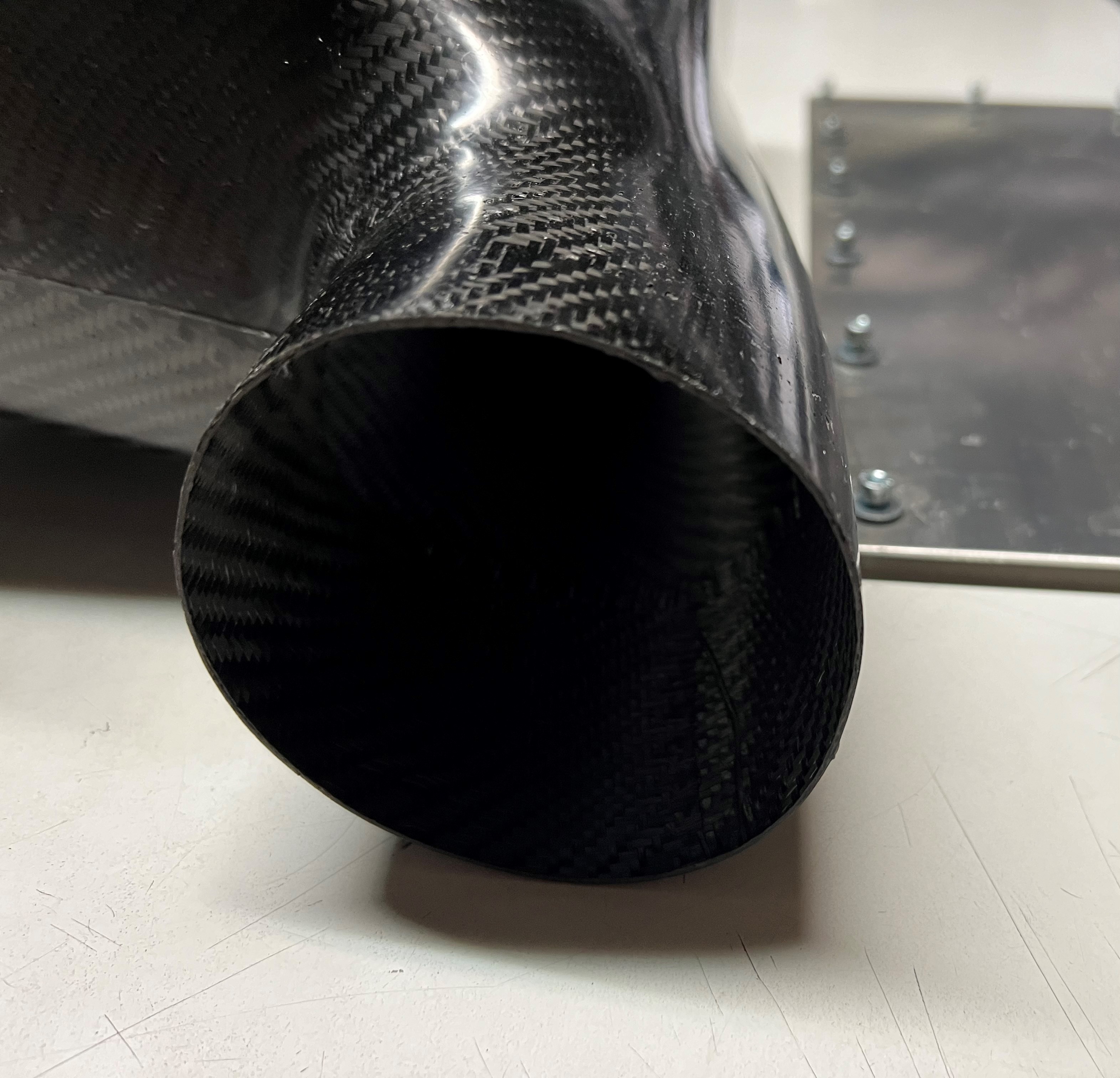 Carbon Airbox Luftsammler groß für unsere Polo und Golf mit Einzeldrosselanlage oder Doppelvergaser