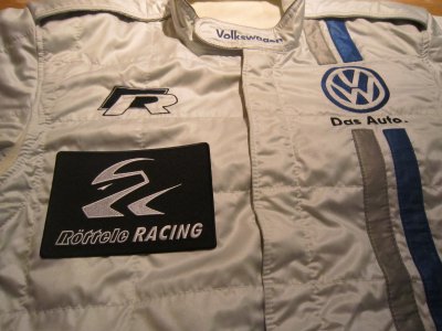 Aufnäher von Röttele-Racing für Rennsportanzüge, Jacken usw