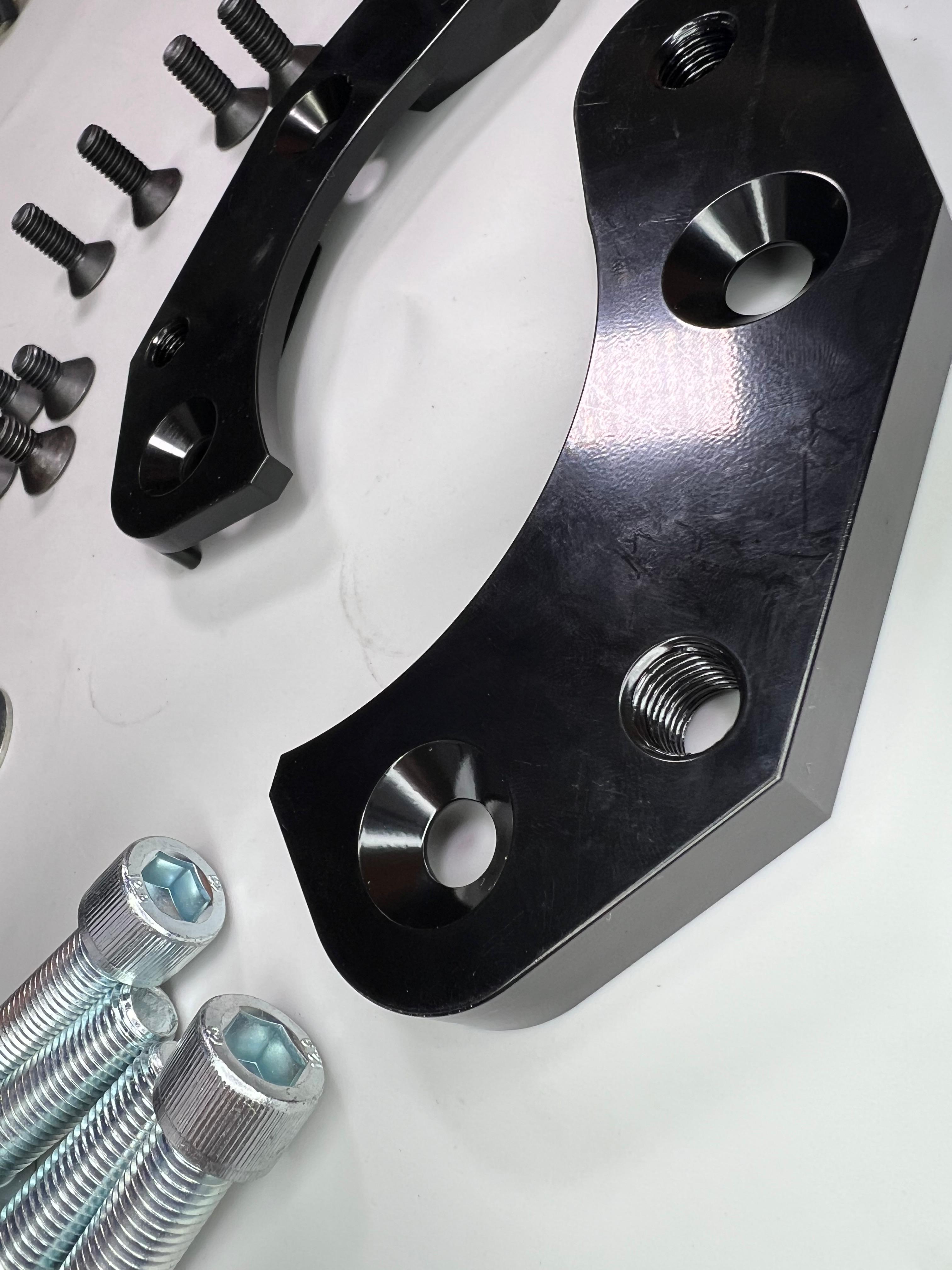 Bremssatteladapter für alle Golf 1 Caddy und Polo I bis III mit G60 oder 16V Bremssättel