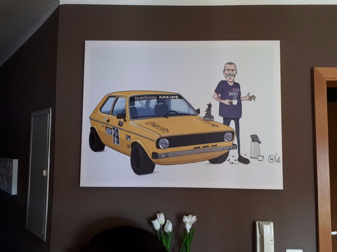 Karikatur von euch und euerm Auto