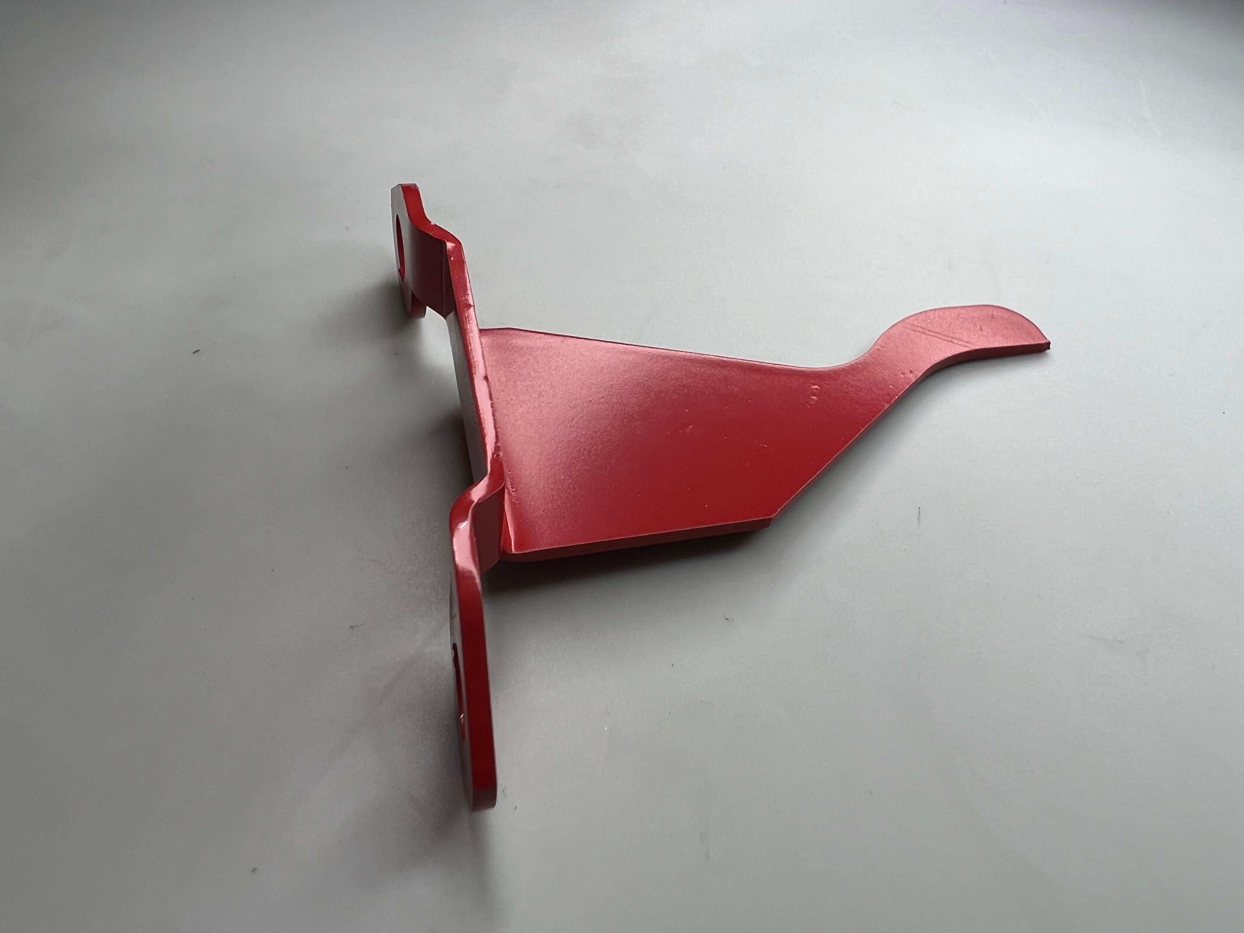 Markierungsblech Kurbelwellenrad O.T. Markierung Polo G40 PY in der Farbe Rot