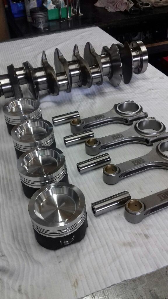 Motorblock für Polo G40 mit 1470ccm3 Wiseco Kolben , K1 Pleuel