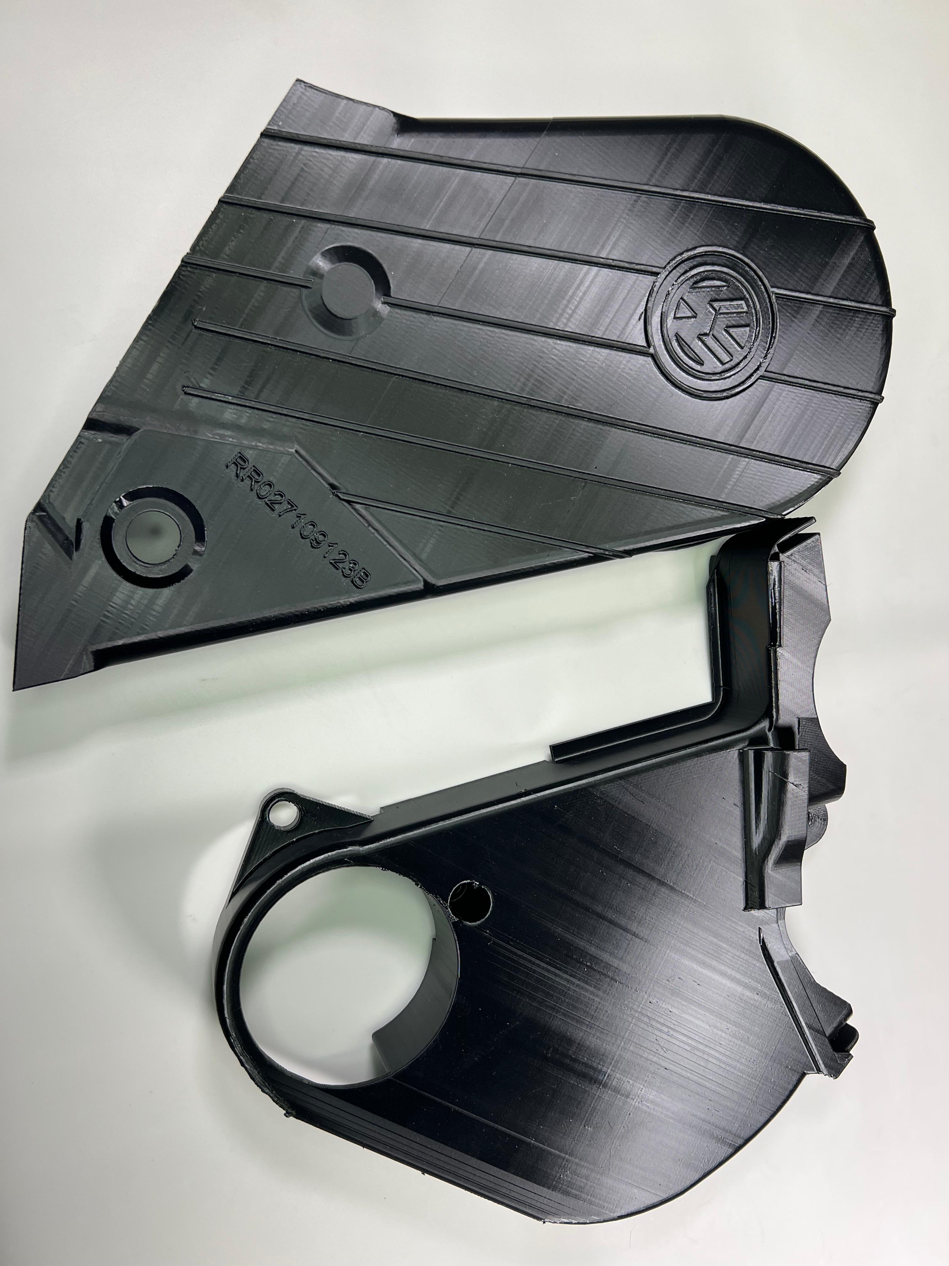 Zahnriemenschutz 16V ober und Unterteil für die VW 1,8 und 2,0 Liter 16V Motoren KR PL 9A