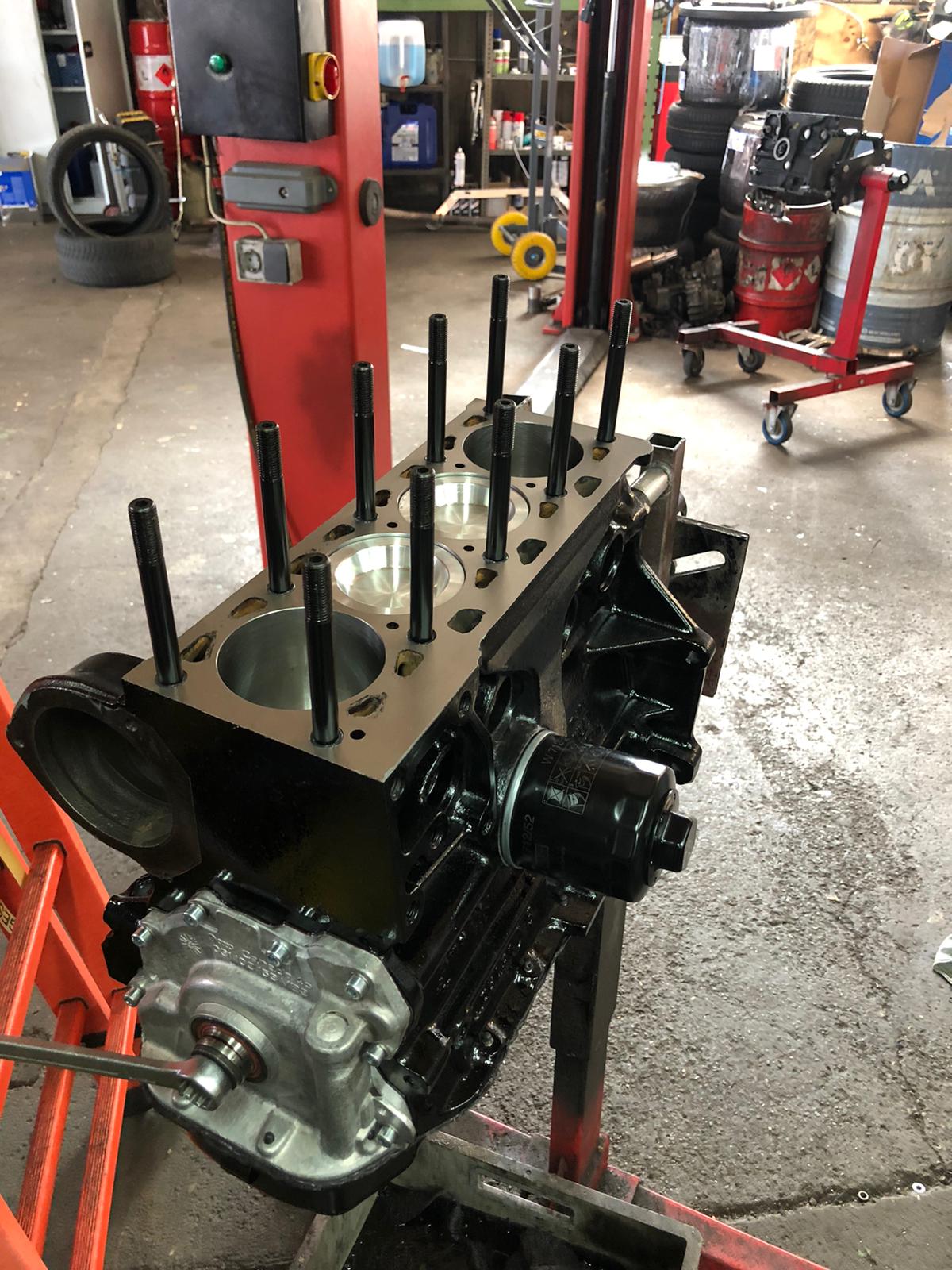 Motorblock für Polo G40 1340ccm mit Wiseco Kolben,K1 Pleuel