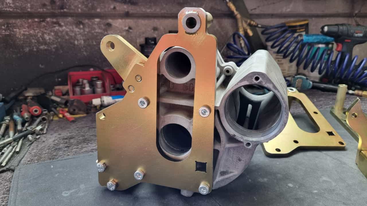 Halter für G60 Lader im Polo G40