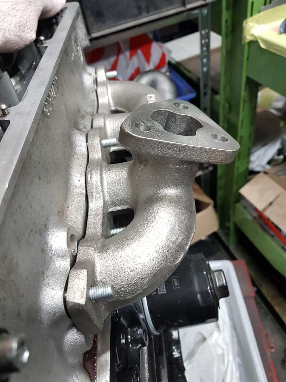 Turbolader Abgaskrümmer für Polo G40 für K03 Turbolader