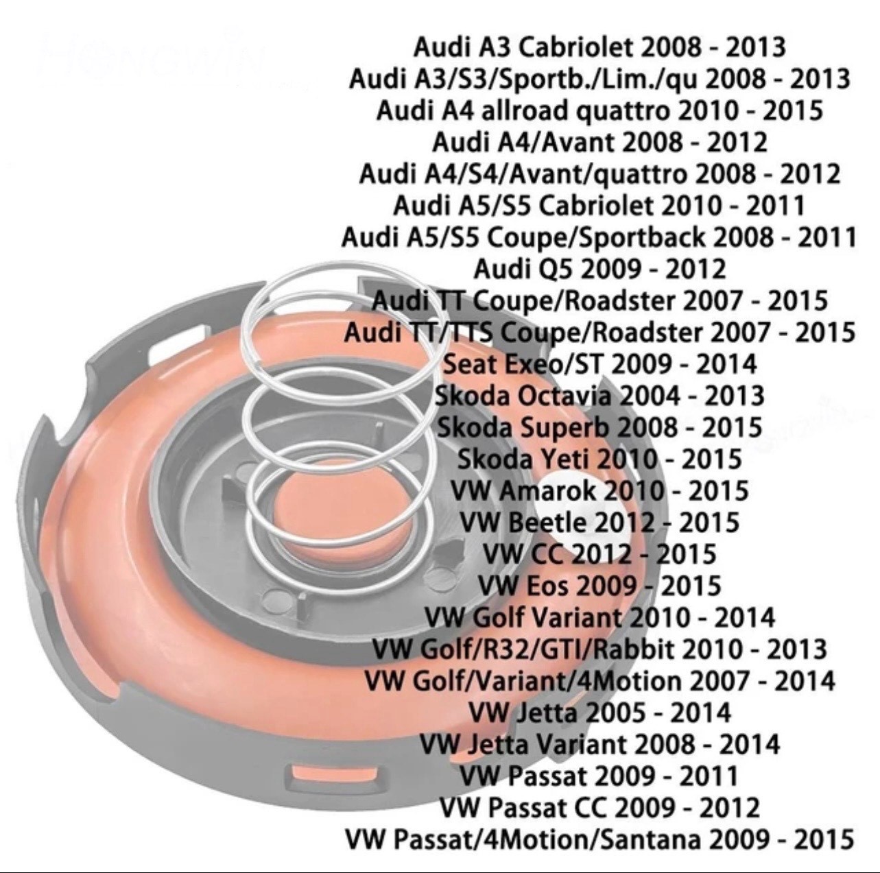 Ventil Membran Kit 0086-064 für VW Golf Jetta Polo  Audi A3 A4 A5 A6 A7   1,4Liter  2,0Liter