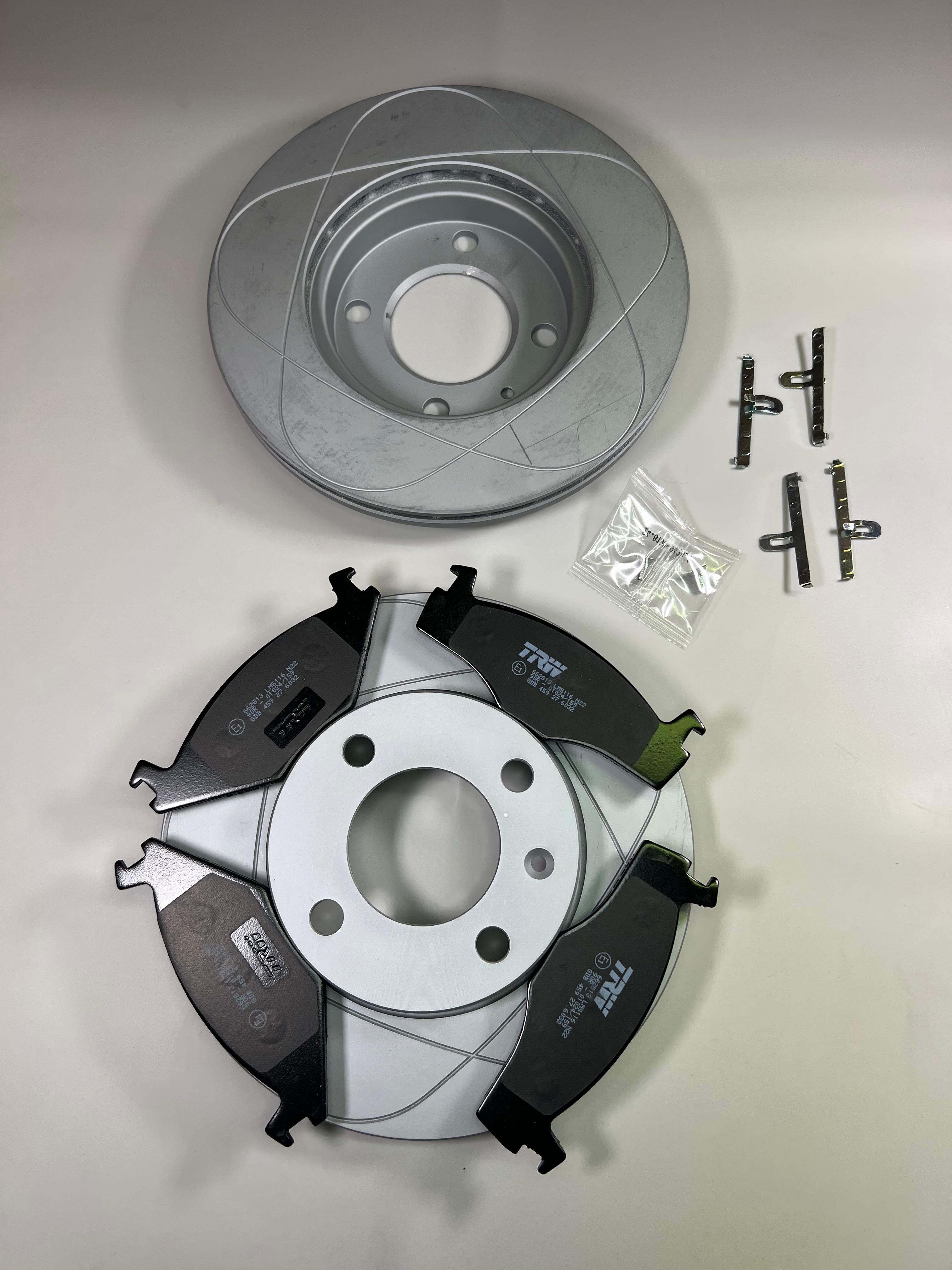 Bremsscheiben Powerdisc mit den passenden klötzen für den Polo G40