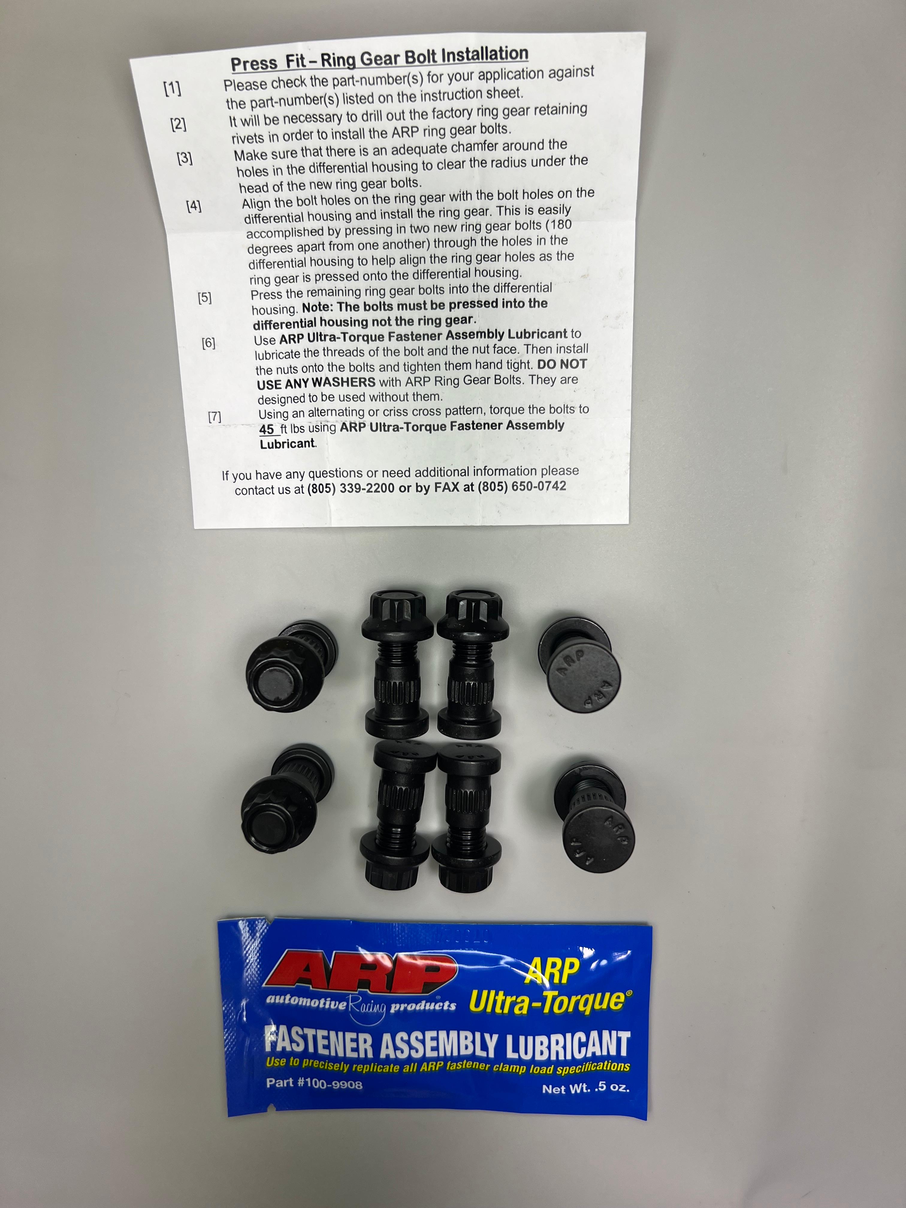Schrauben / Bolzen / Mutteren Kit für die Differentialsperre Quaife für alle G60 Getriebe 02A
