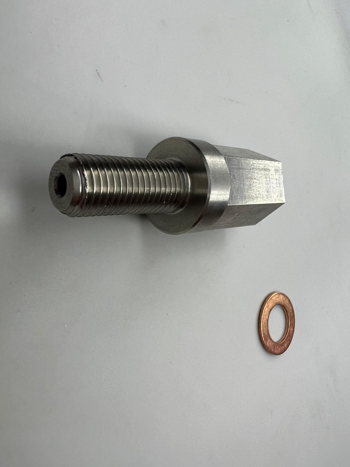 Adapter für die G-Lader Zulaufleitung, Ölleitung, Ölzulaufleitung bei defektem Gewinde