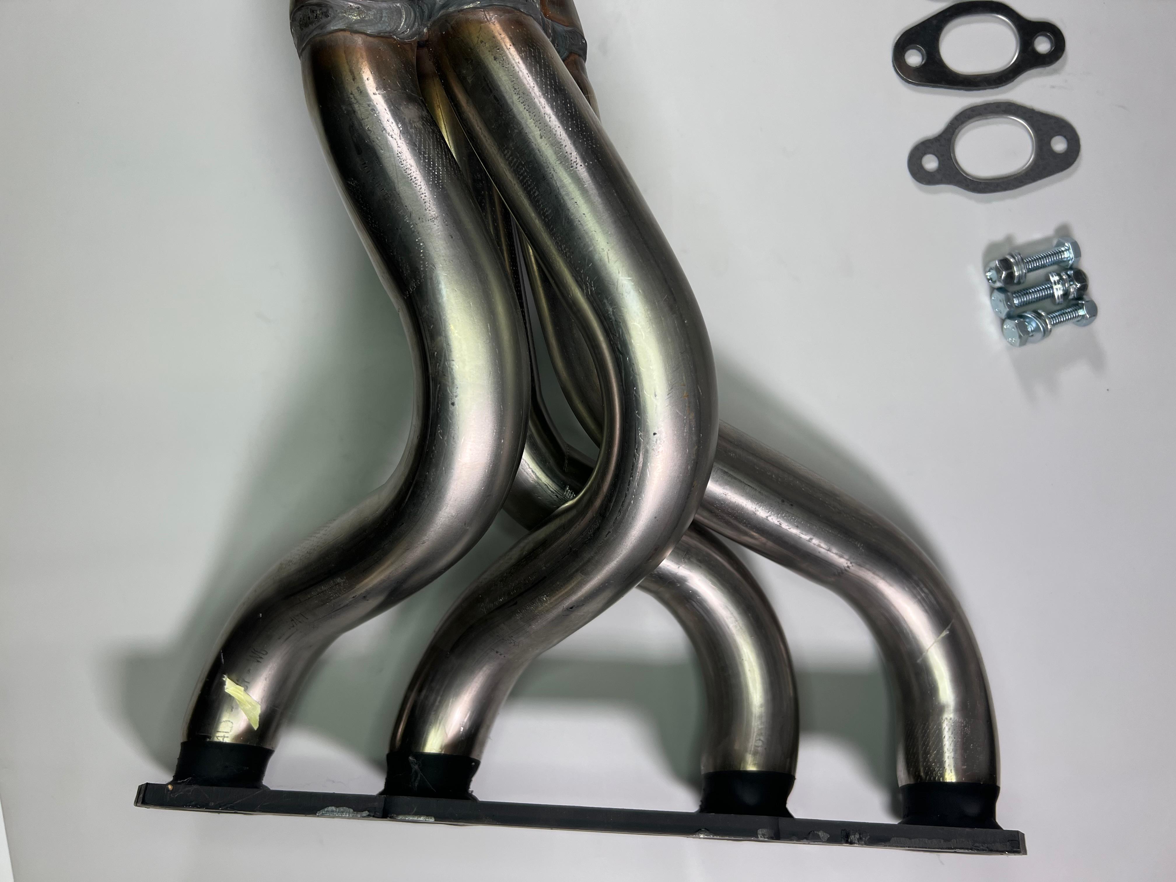 Fächerkrümmer von TeZet aus Edelstahl für VW G60 Golf und Corrado mit Teilegutachten für VW G60