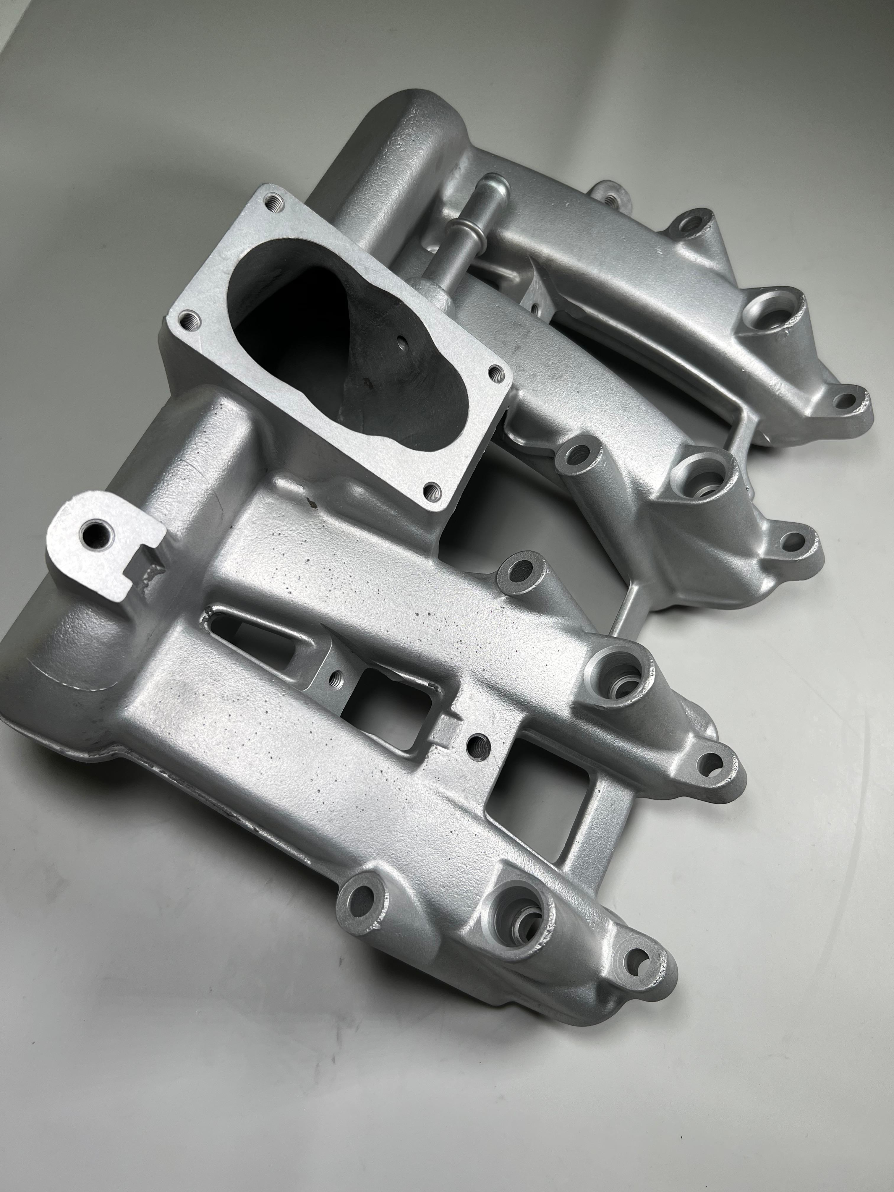 Ansaugrohr bearbeitet für Polo GT 3F Motoren passend auf den CNC G40 Zylinderkopf
