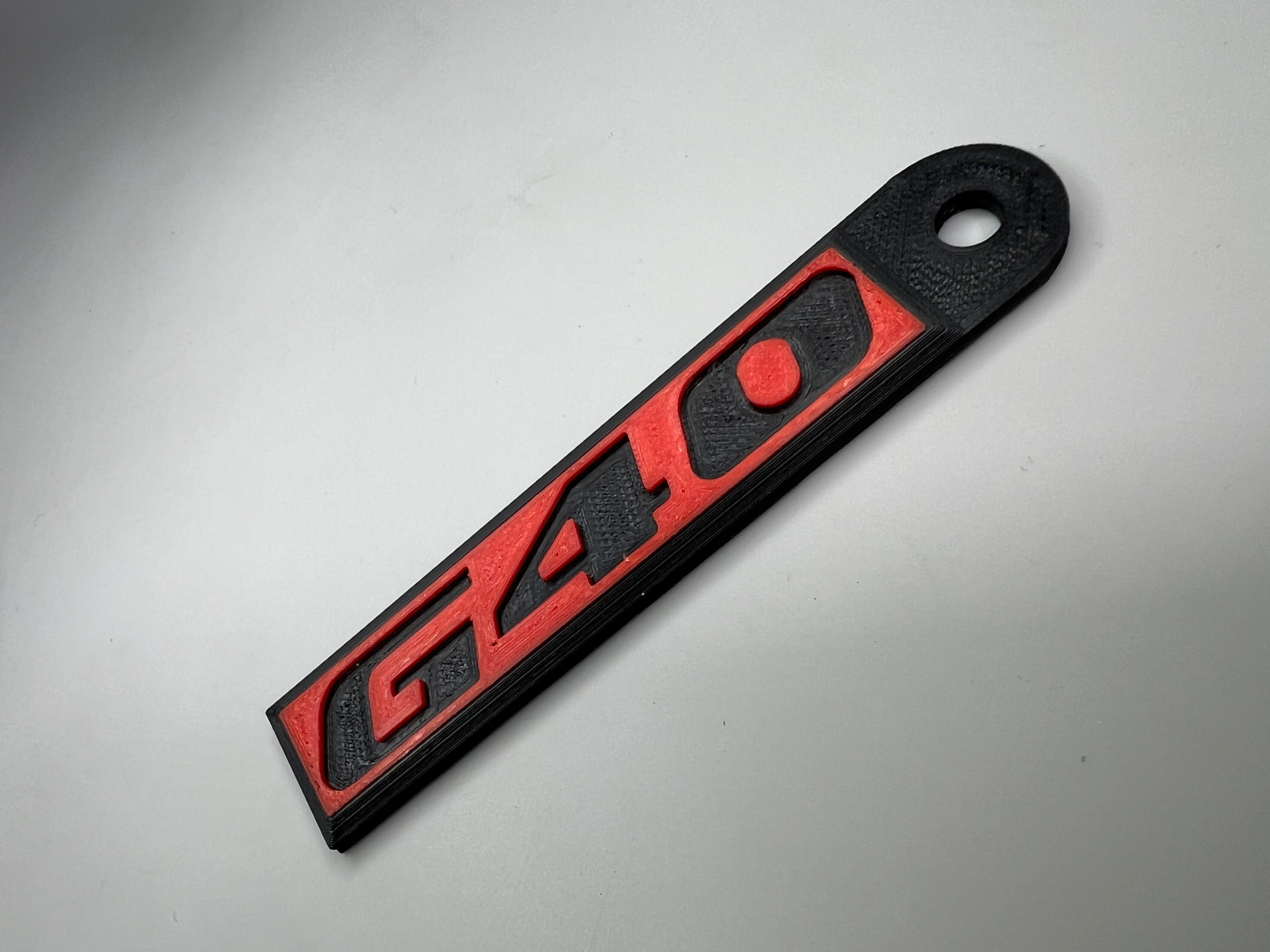 Schlüsselanhänger mit G40 Emblem
