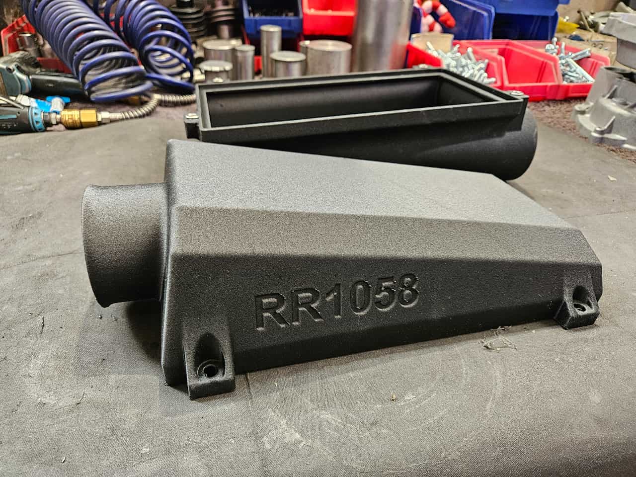 Luftfilterkasten Oberteil mit 70mm Anschluss und Unterteil für Golf I oder Scirocco mit 16VG60 Motor