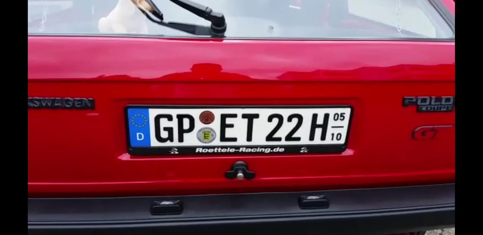 Nummernschild Kennzeichen Verstärker Halter Verstärkung von Röttele-Racing