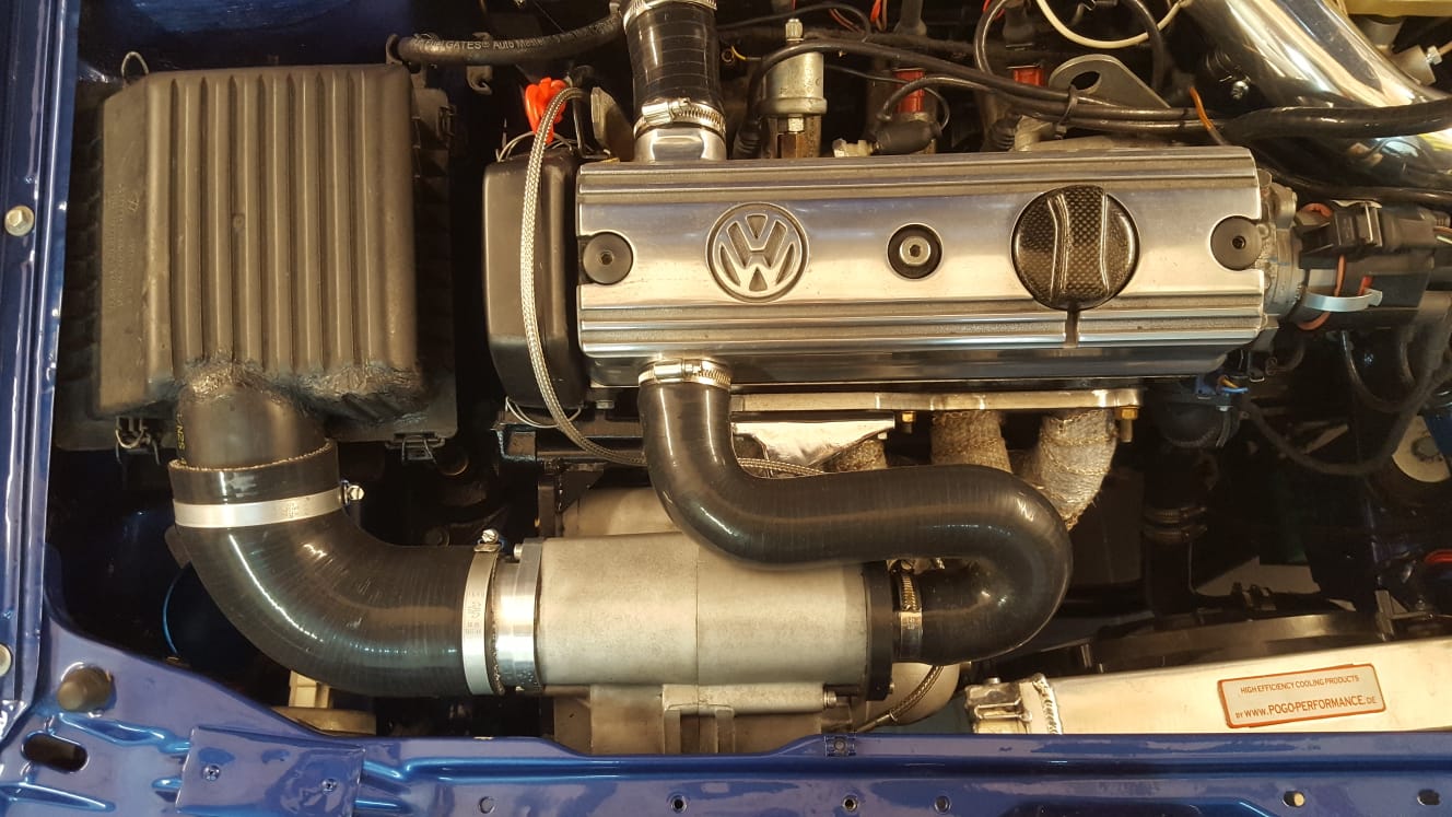 Halter für G60 Lader im Polo G40