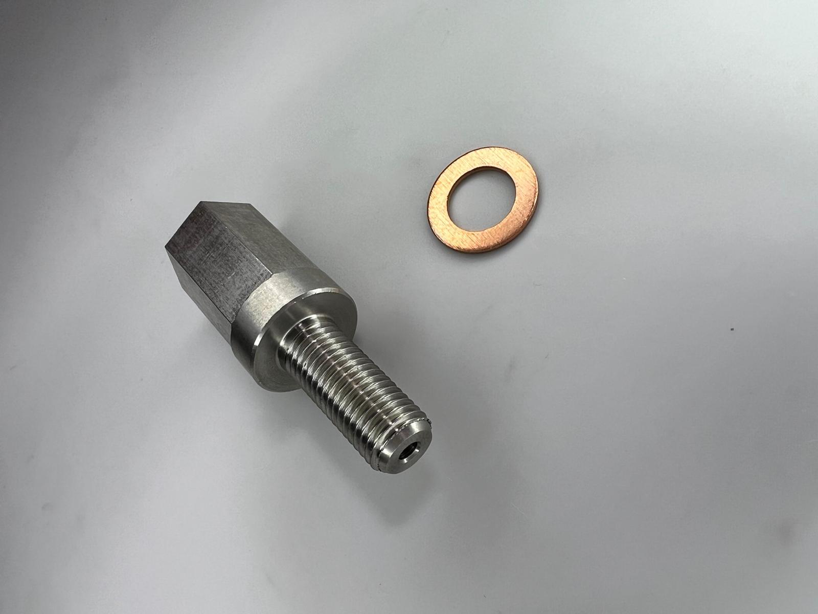 Adapter für die G-Lader Zulaufleitung, Ölleitung, Ölzulaufleitung bei defektem Gewinde