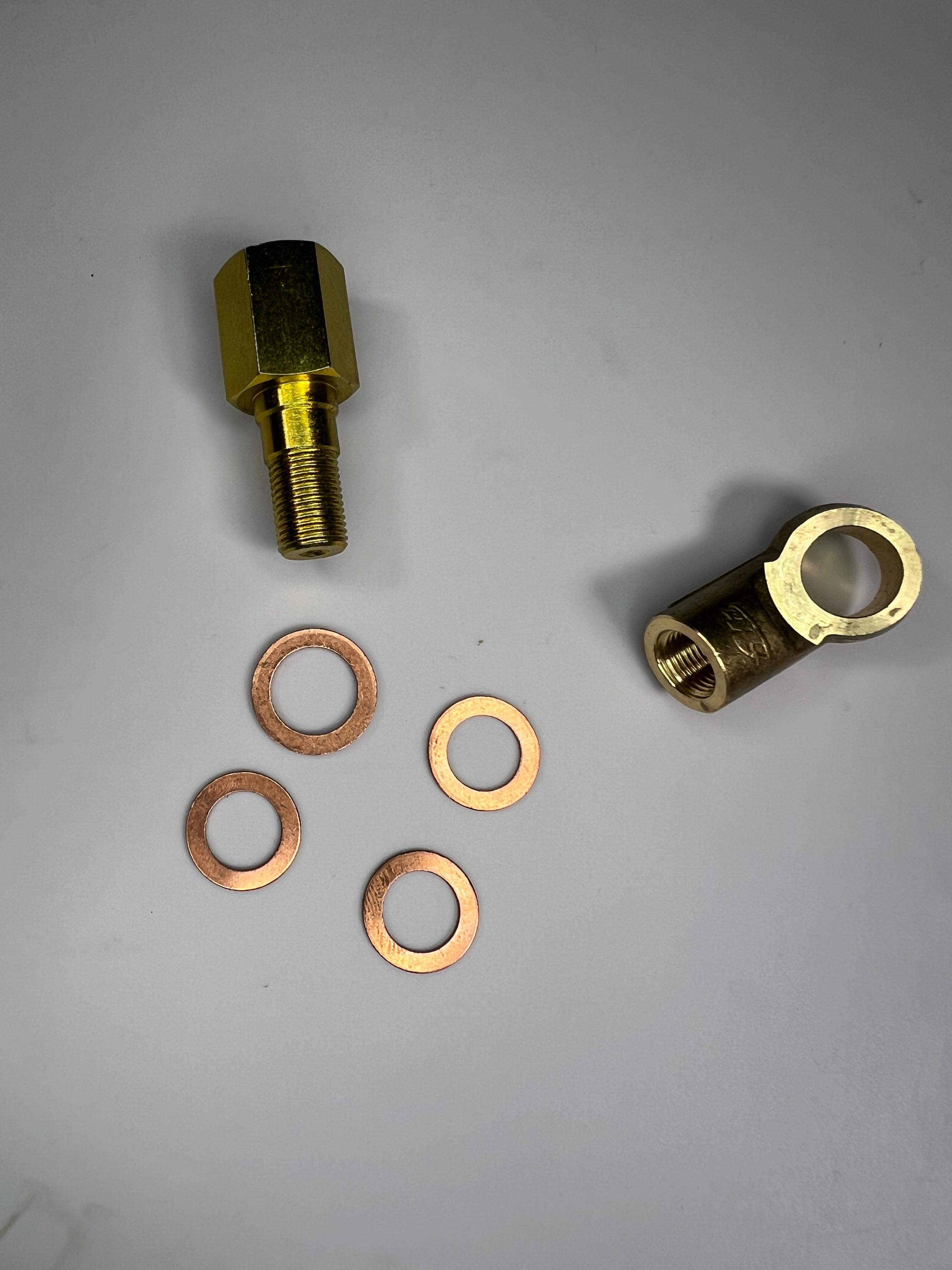 Kupferringe für den Adapter Y Stück für den Öldruckschalter am Zylinderkopf PY Polo G40 und G60 PG 1
