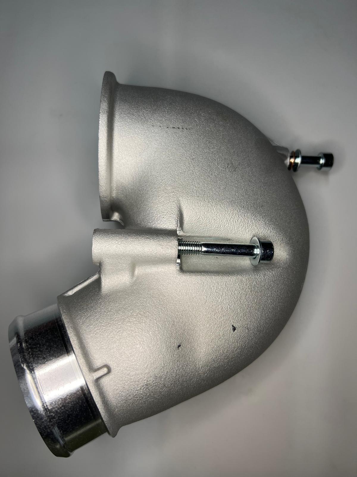 Auslassbogen 165° für G60 G-Lader mit großem Ladeluftkühler