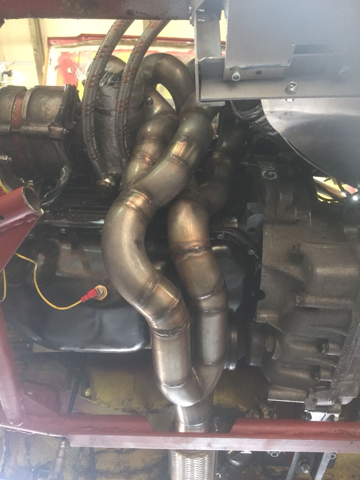 Motorsport Fächerkrümmer für Polo I - III mit 8V oder 16V Zylinderkopf
