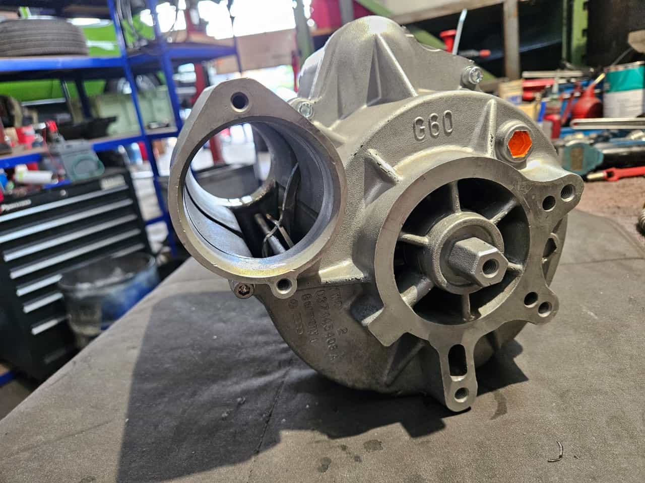 G60 Lader mit neuem Magnesium Verdränger und Röttele Teilen