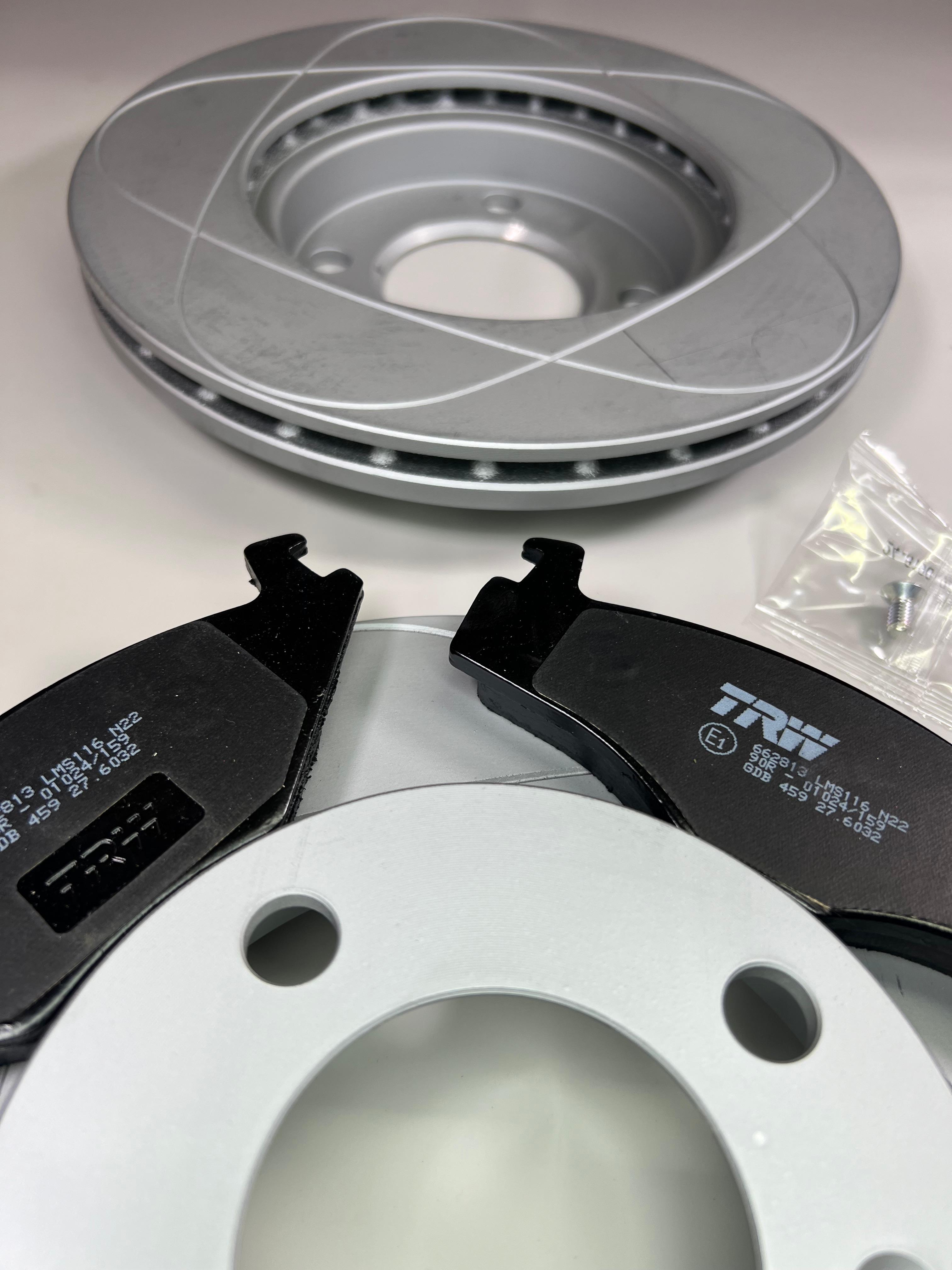 Bremsscheiben Powerdisc mit den passenden klötzen für den Polo G40