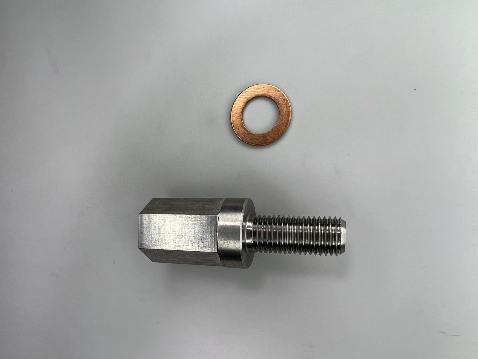 Adapter für die G-Lader Zulaufleitung, Ölleitung, Ölzulaufleitung bei defektem Gewinde