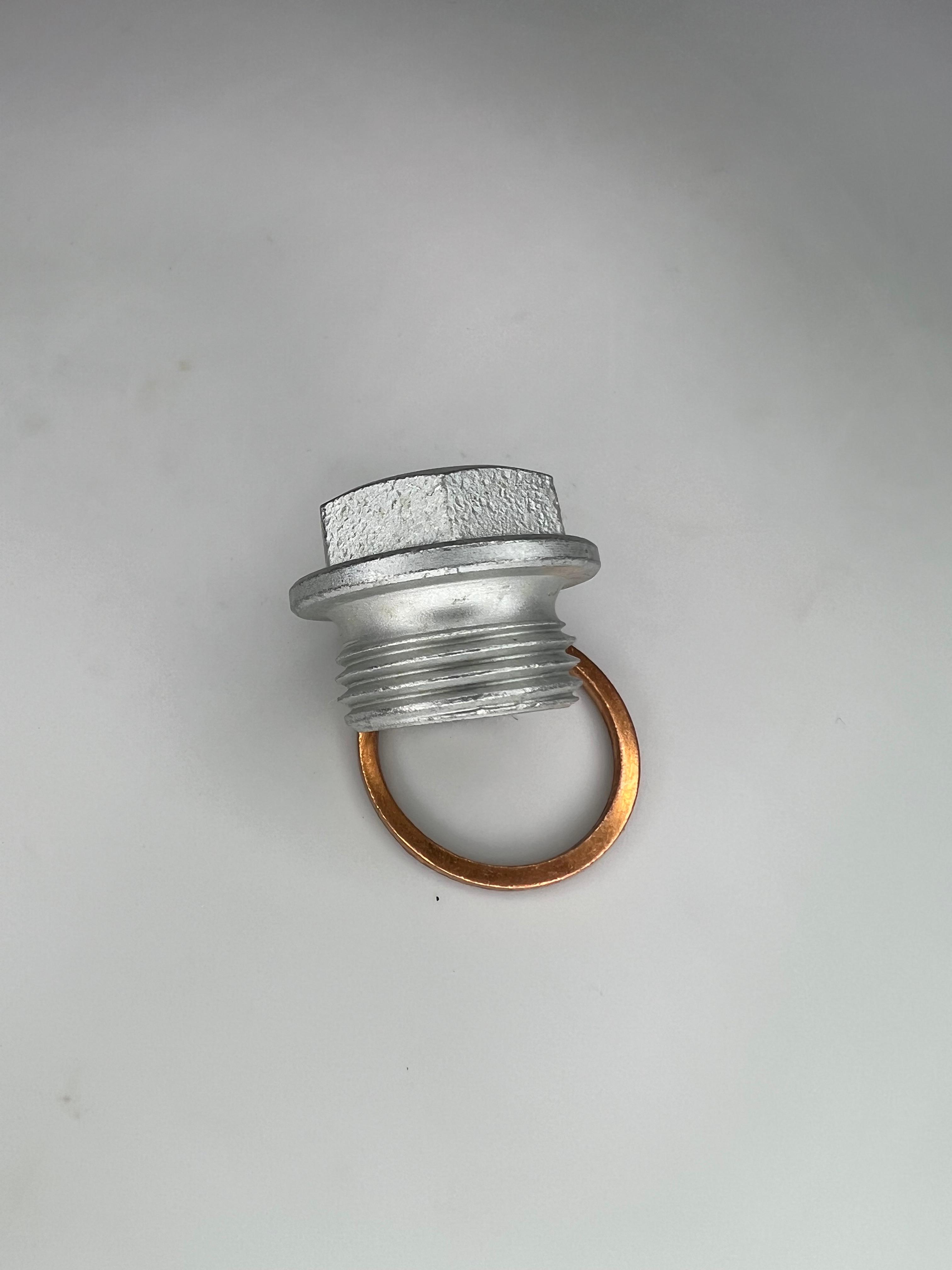 Lambdasonde Verschlussstopfen mit Kupferring  M18 x 1,5