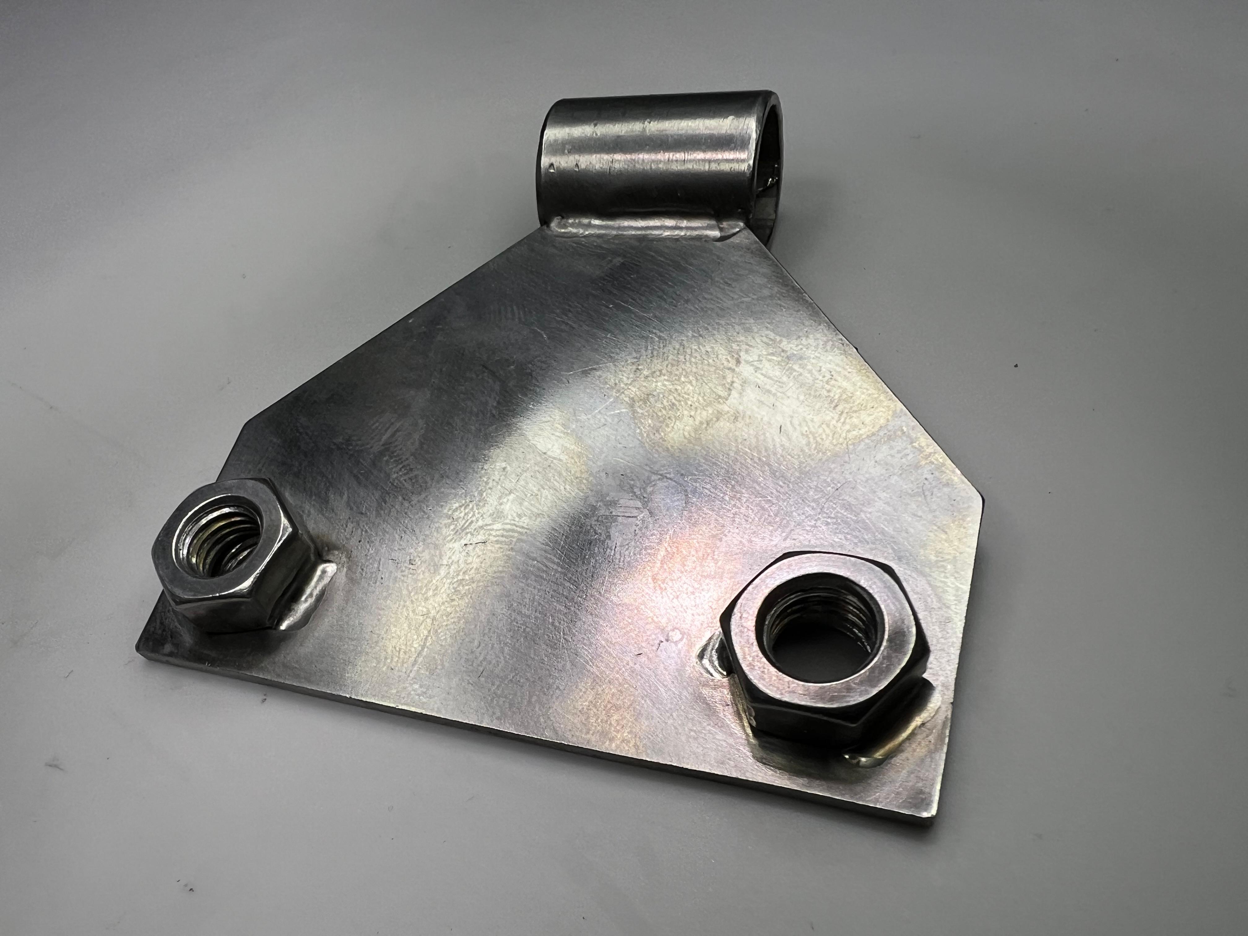 Halter für das Handbremsseil an der Hinterachse aus Edelstahl für den Polo G40 und 86c 2F