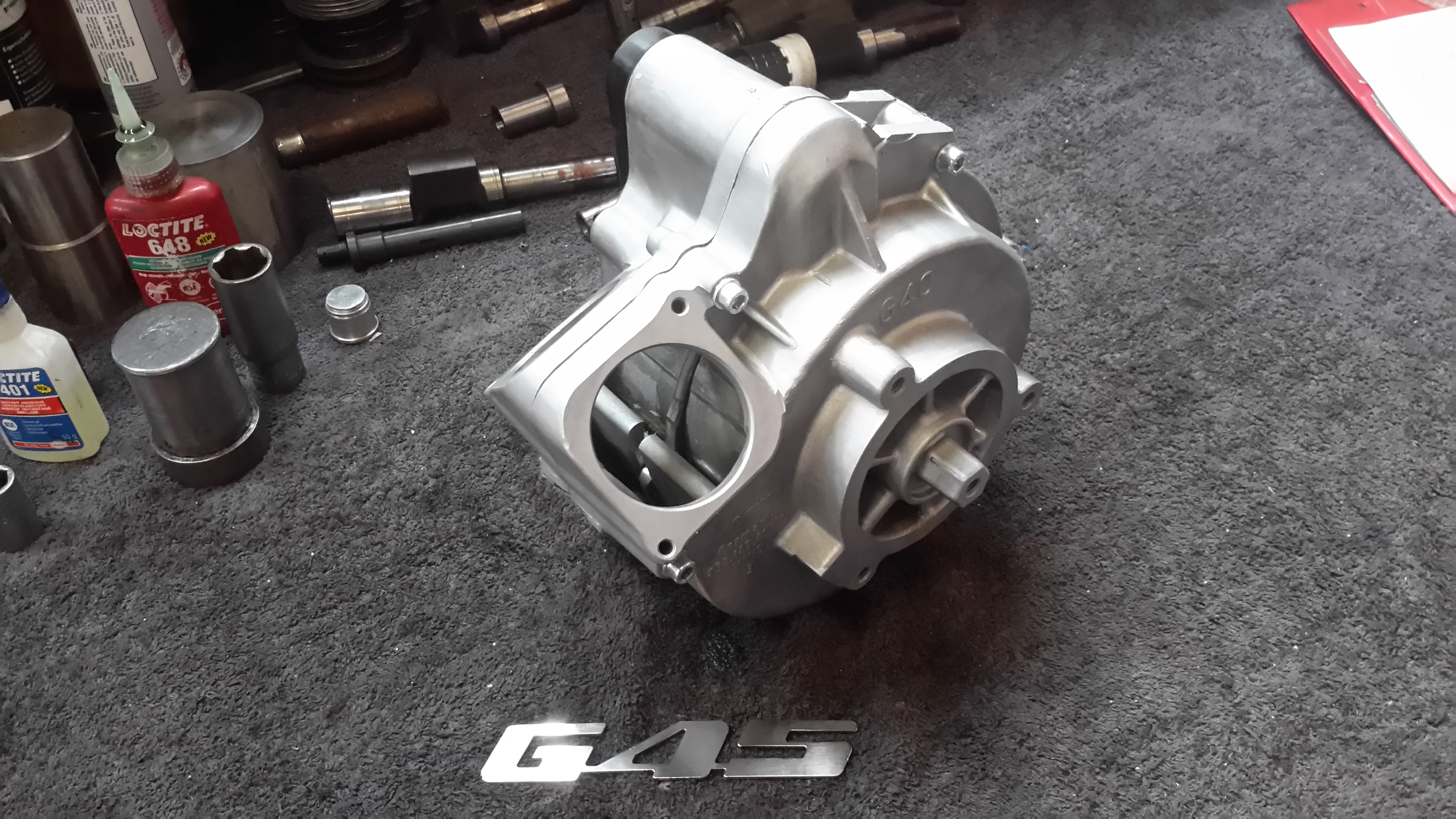 G45 Lader Umbau mit unseren Teilen und RS Bearbeitung