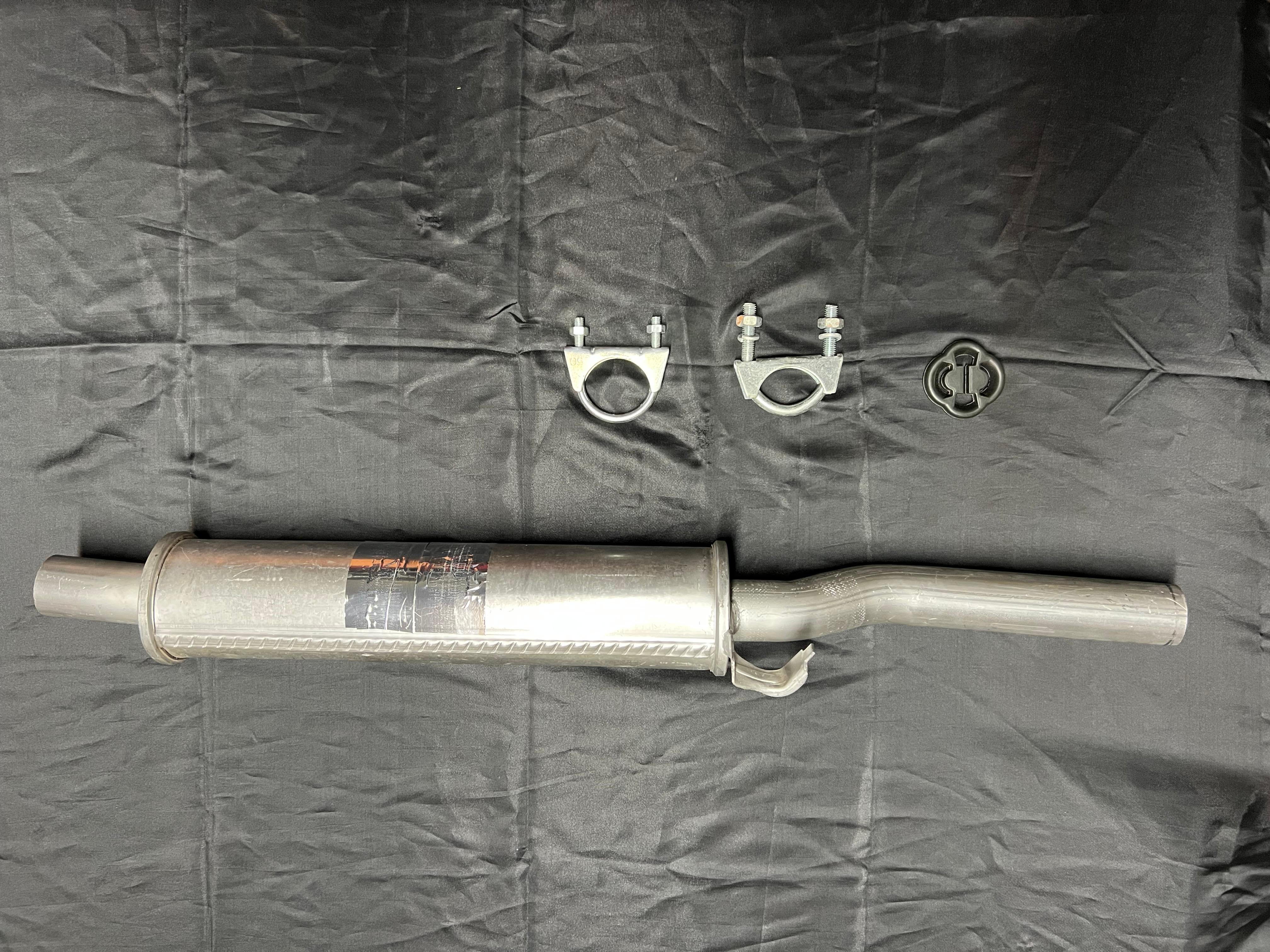 Mittelschalldämpfer Auspuff original Polo G40