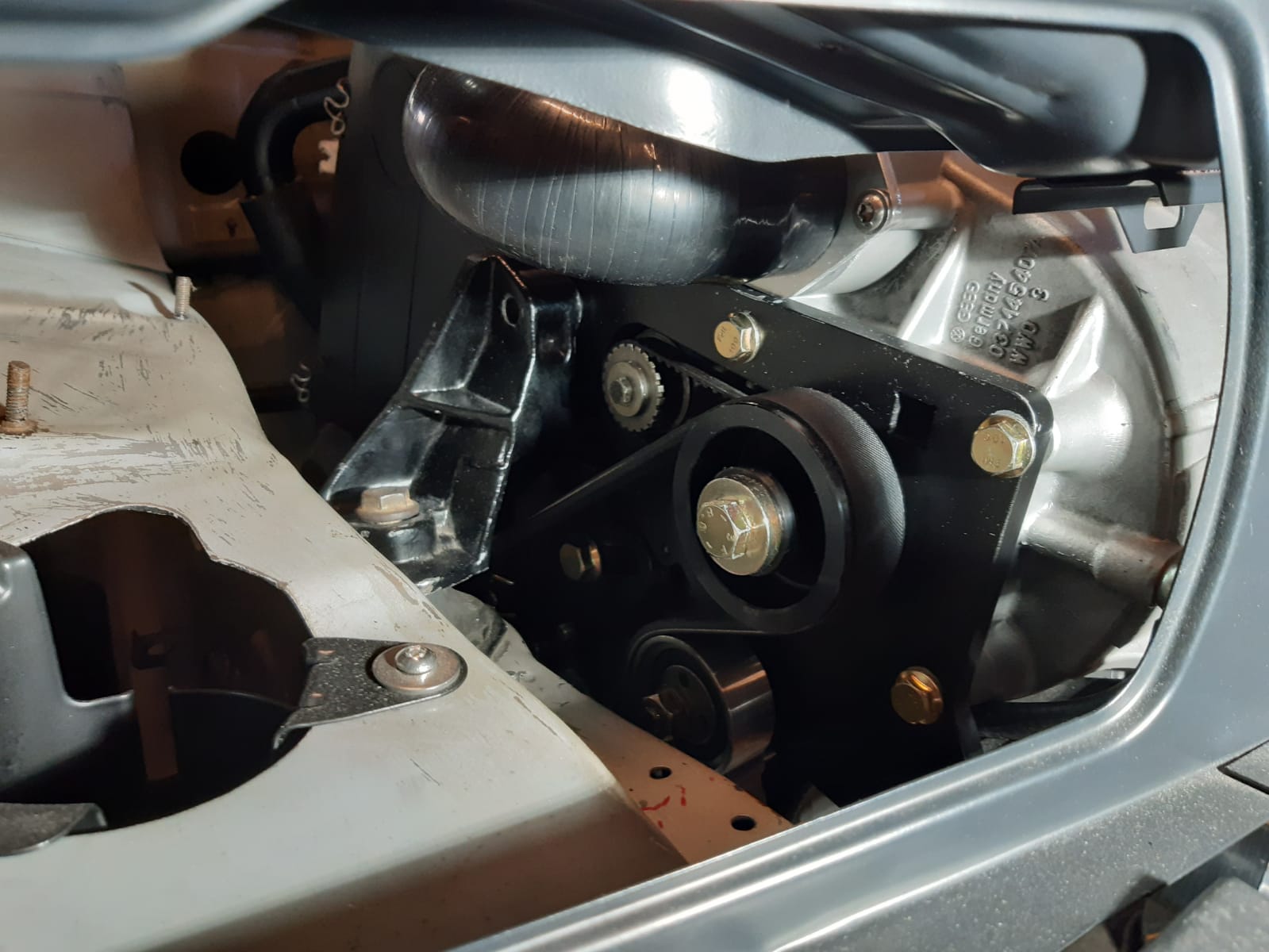 Halter für G60 Lader im Polo G40
