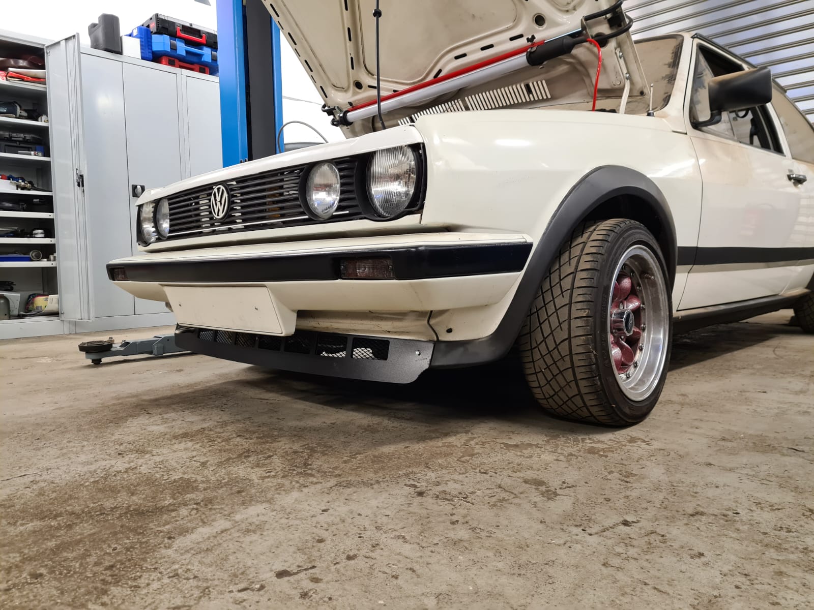 Spoiler Lippe vorne unten für Polo II