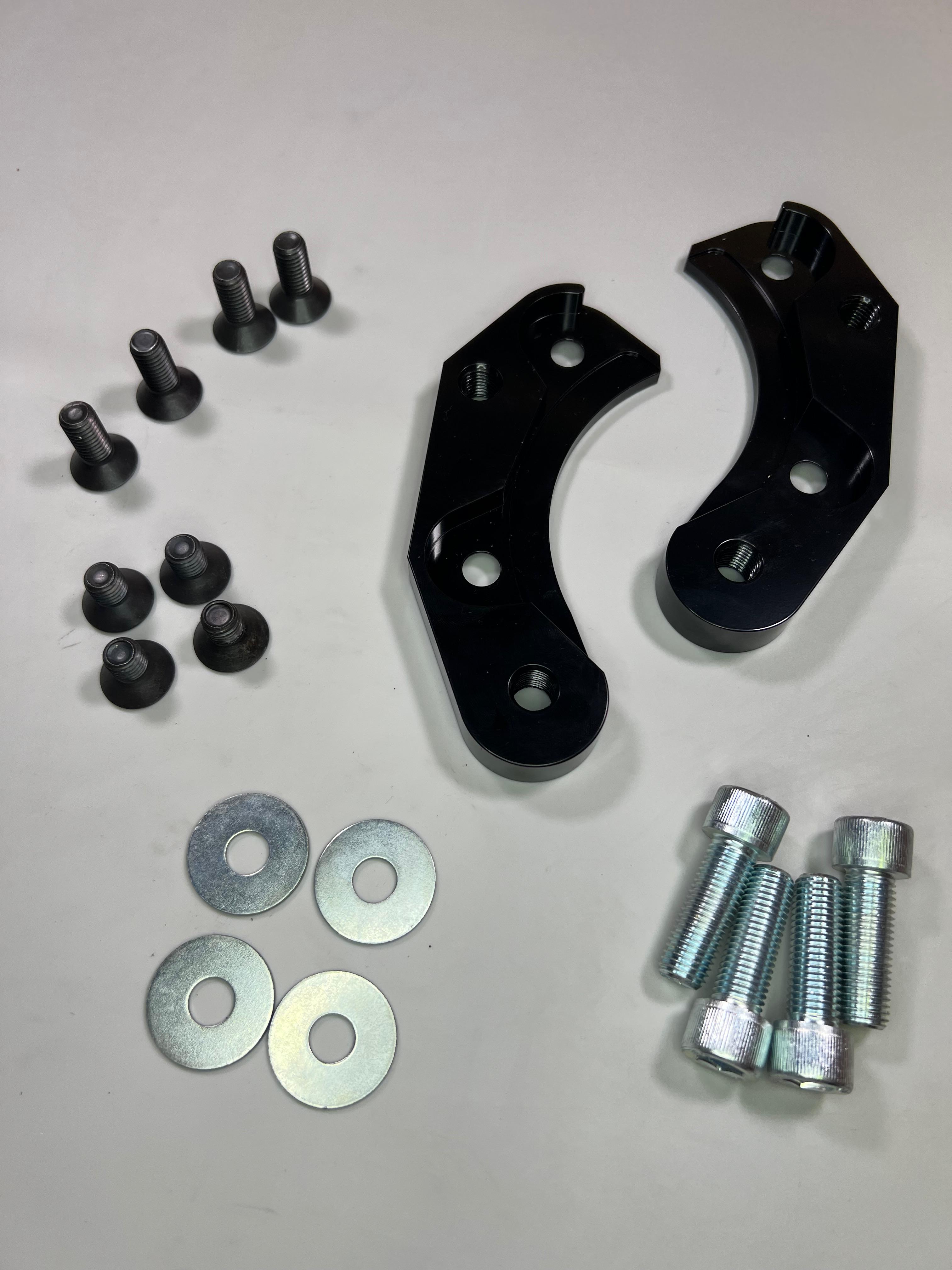 Bremssatteladapter für alle Golf 1 Caddy und Polo I bis III mit G60 oder 16V Bremssättel