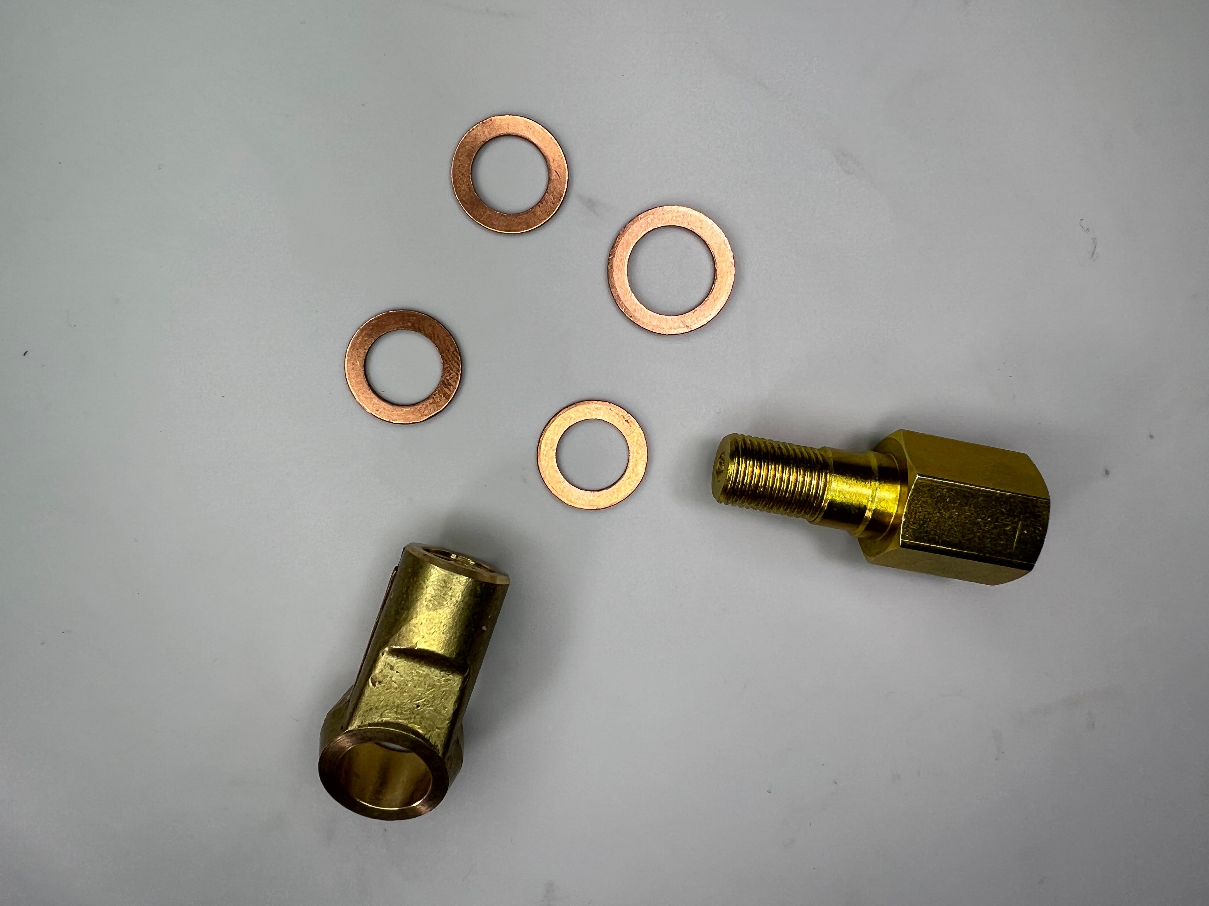 Kupferringe für den Adapter Y Stück für den Öldruckschalter am Zylinderkopf PY Polo G40 und G60 PG 1