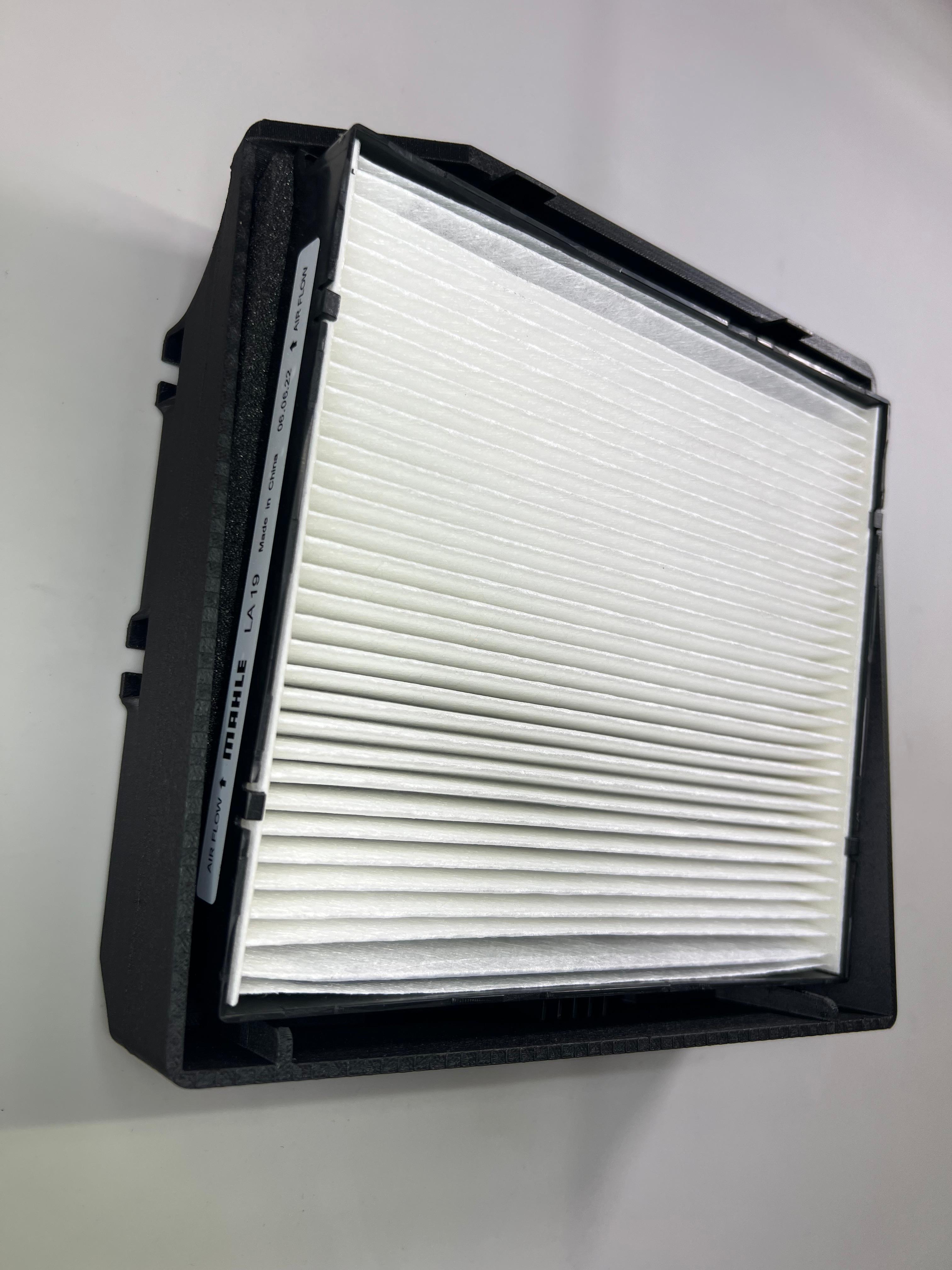 Innenraumfilter Pollenfilter Nachrüst Kit Filter mit Rahmen für den Golf 2 VW GOLF II 19E und  1G1