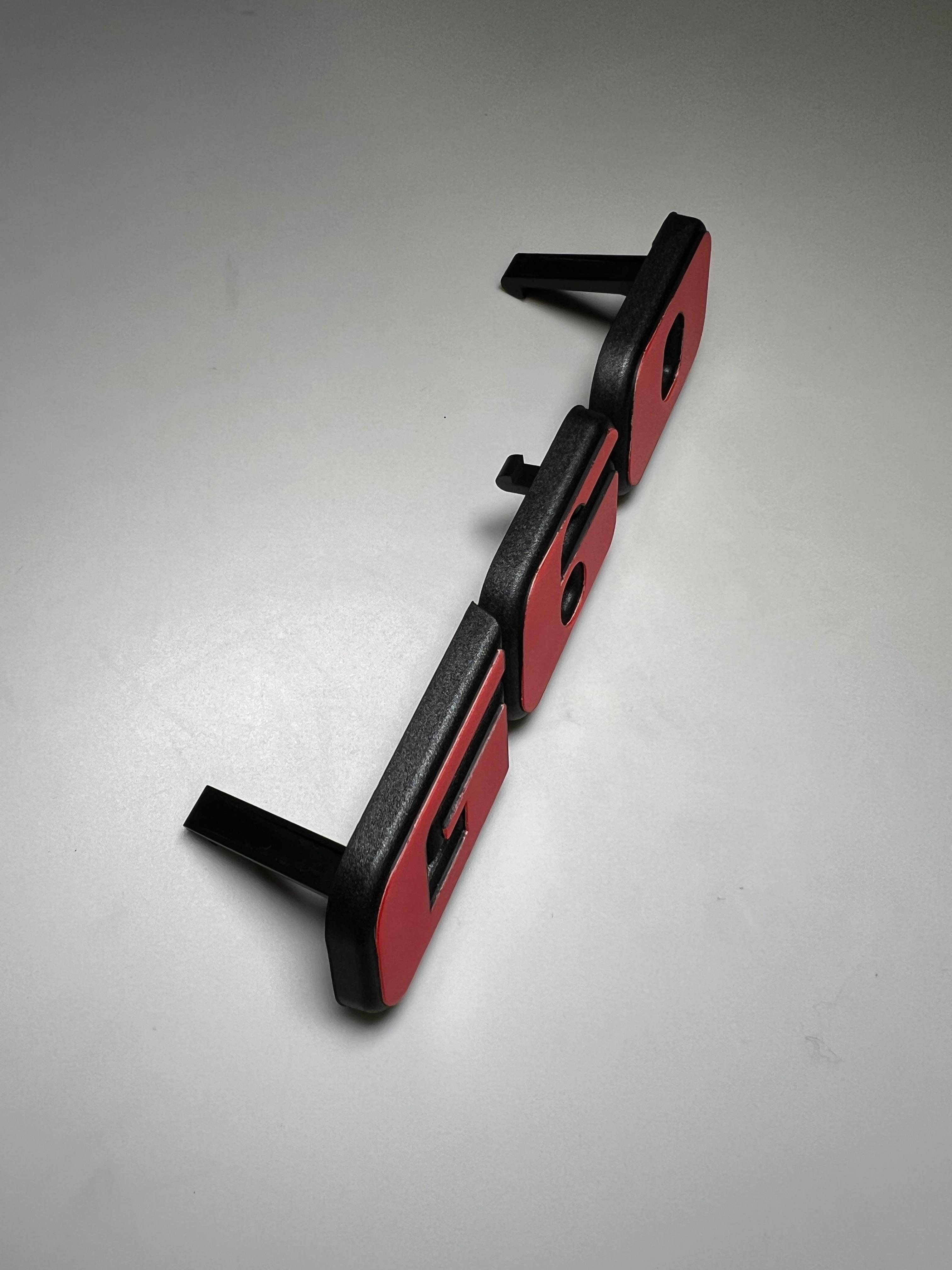 Emblem für den G60 Kühlergrill aus Kunststoff für Corrado und Passat