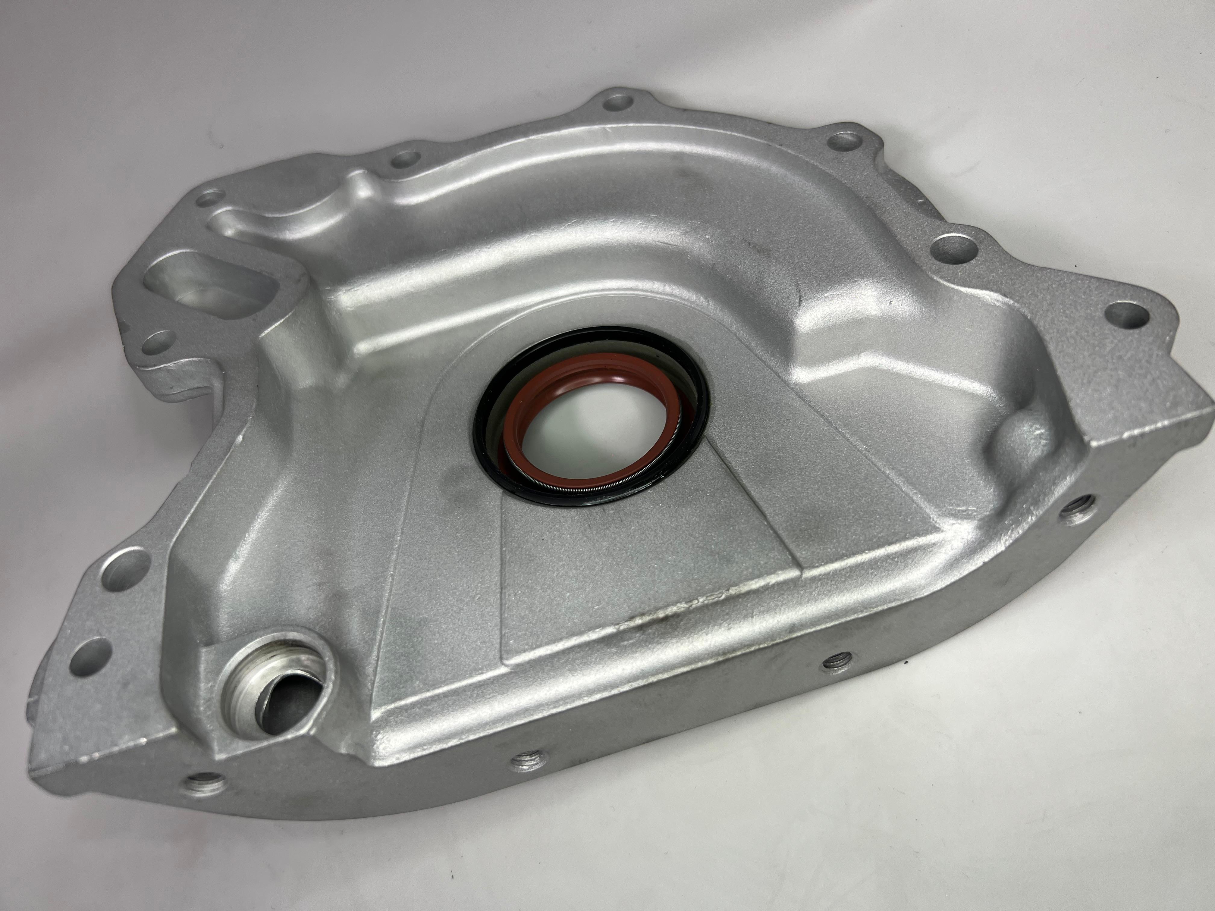 Ölpumpen Deckel Dichtflansch vorne Polo über der Ölpumpe von Baujahr 88 bis 94 original Teilenummer