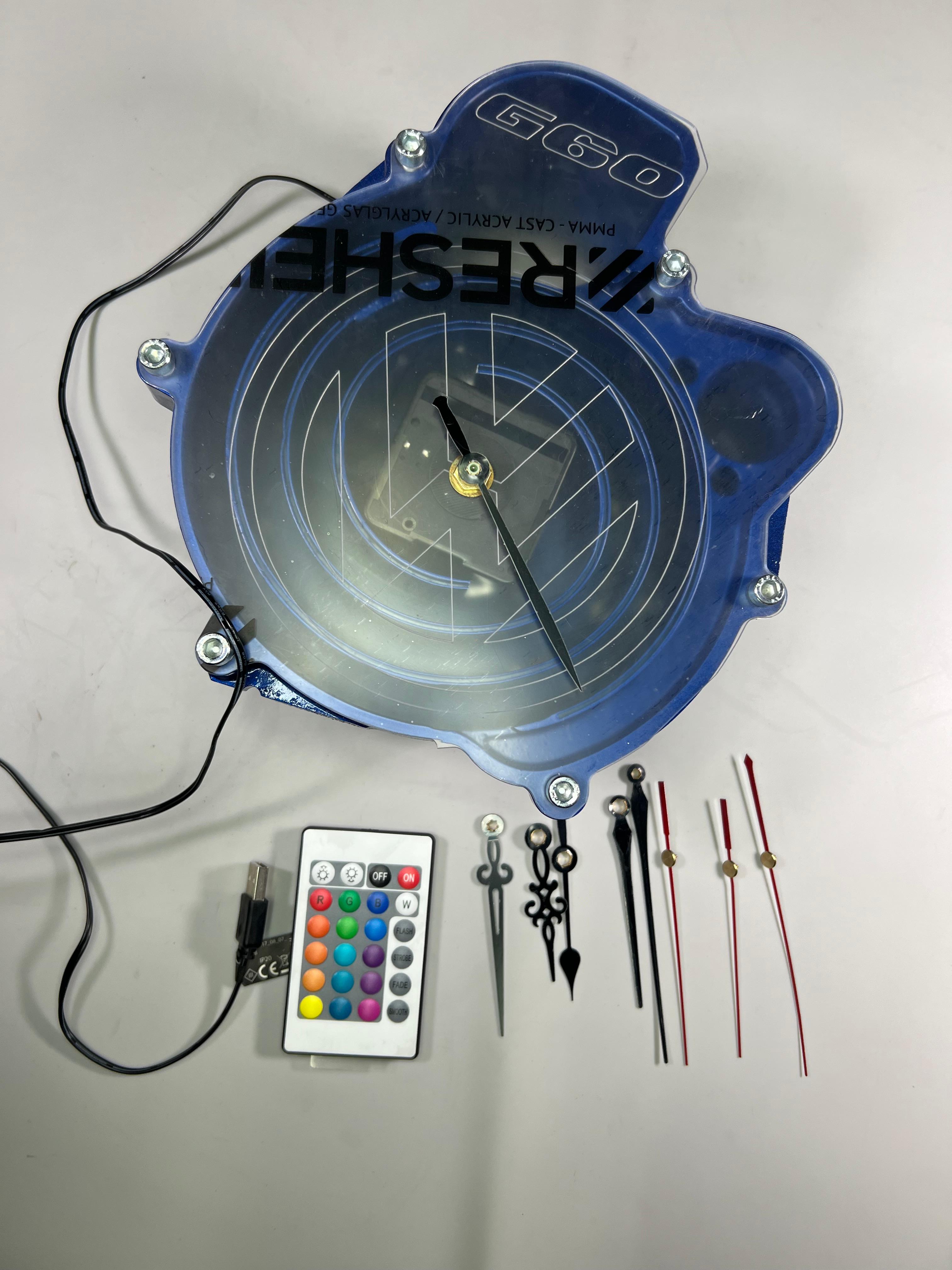 G60 Lader Uhr mit Farbwechselfunktion und Fernbedienung