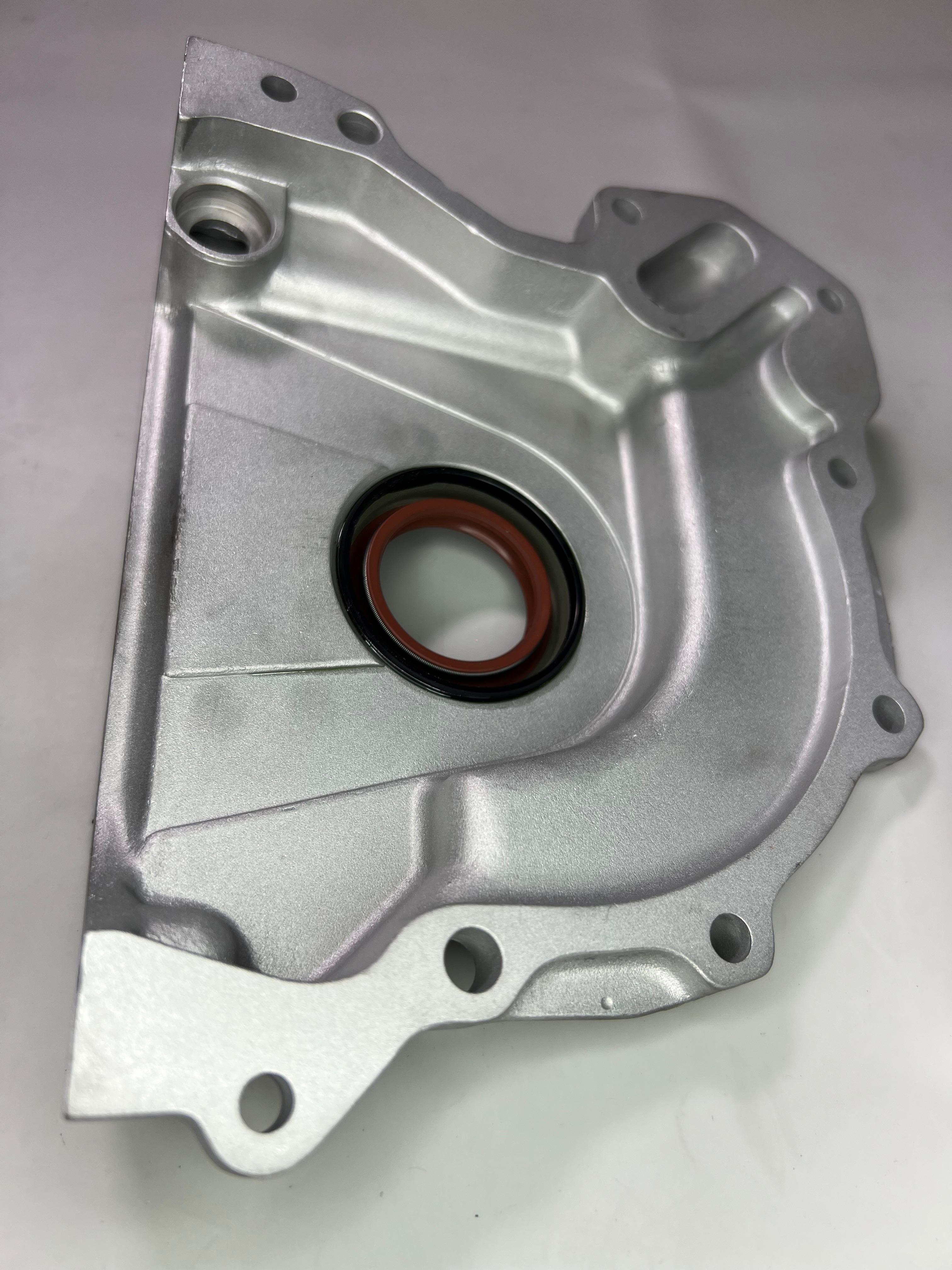 Ölpumpen Deckel Dichtflansch vorne Polo über der Ölpumpe von Baujahr 88 bis 94 original Teilenummer