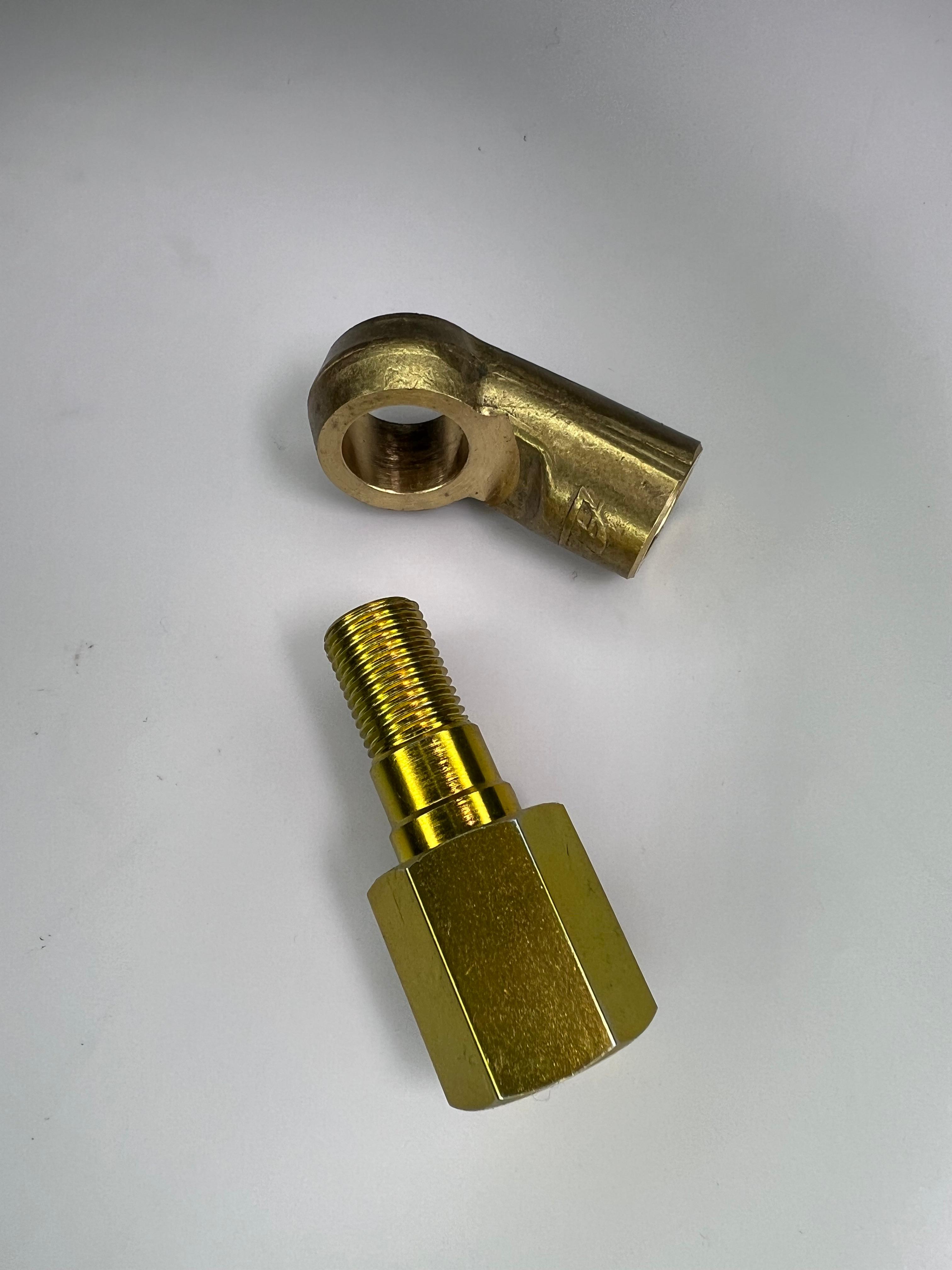 Adapter Y Stück für den Öldruckschalter am Zylinderkopf PY Polo G40 und G60 PG 1H Motoren
